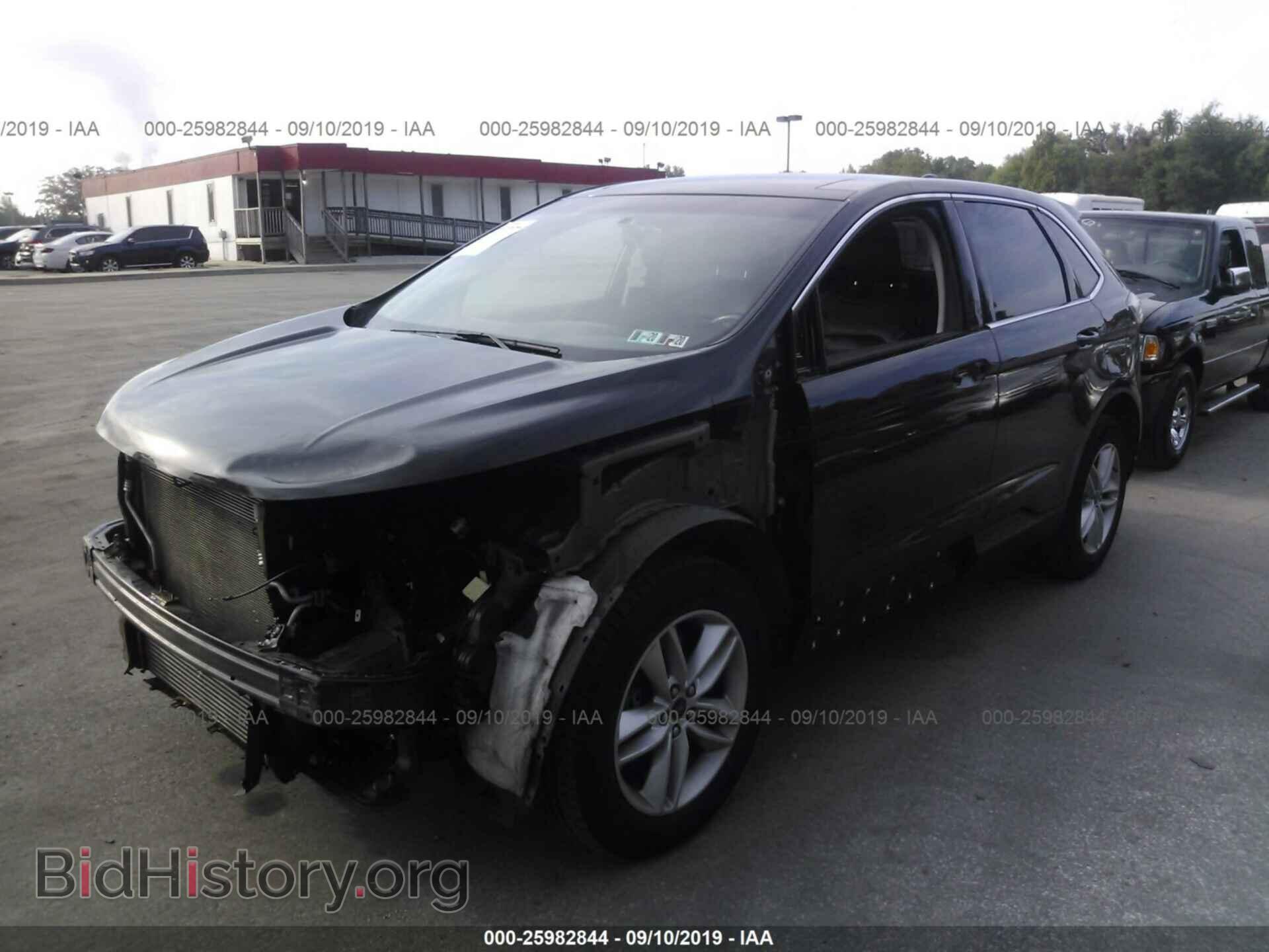 2015 FORD EDGE - VIN: 2FMTK4J96FBB08346 - Фото 2