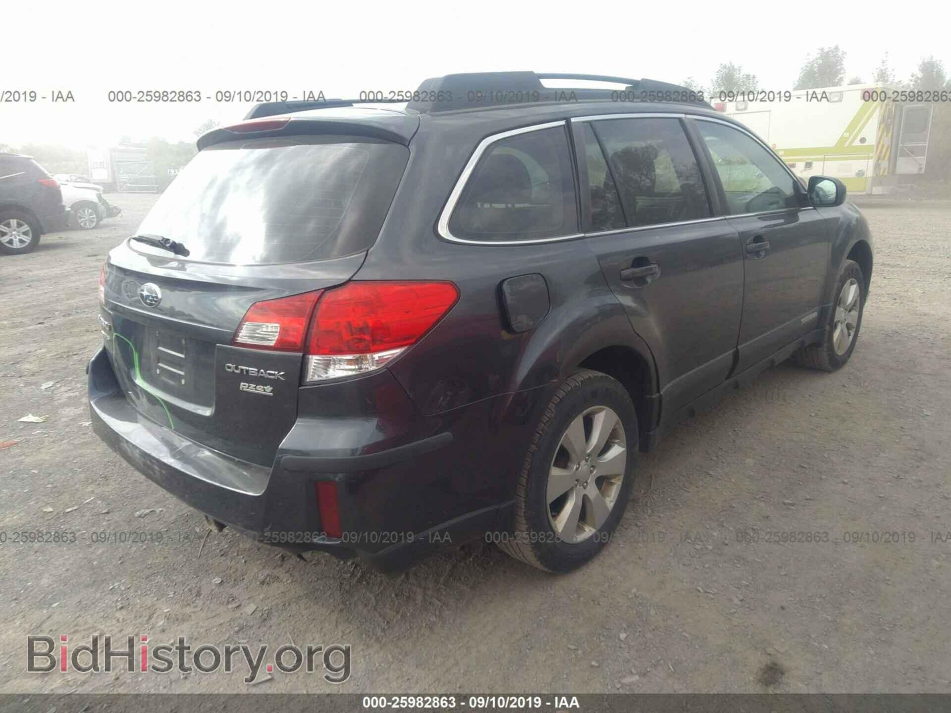 2012 SUBARU OUTBACK - VIN: 4S4BRBAC6C3271999 - Фото 4