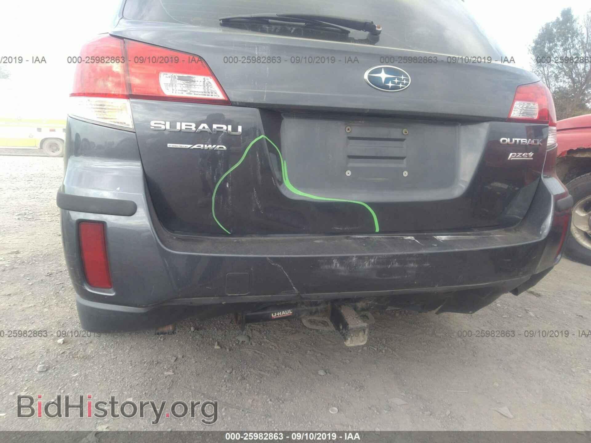 2012 SUBARU OUTBACK - VIN: 4S4BRBAC6C3271999 - Фото 6