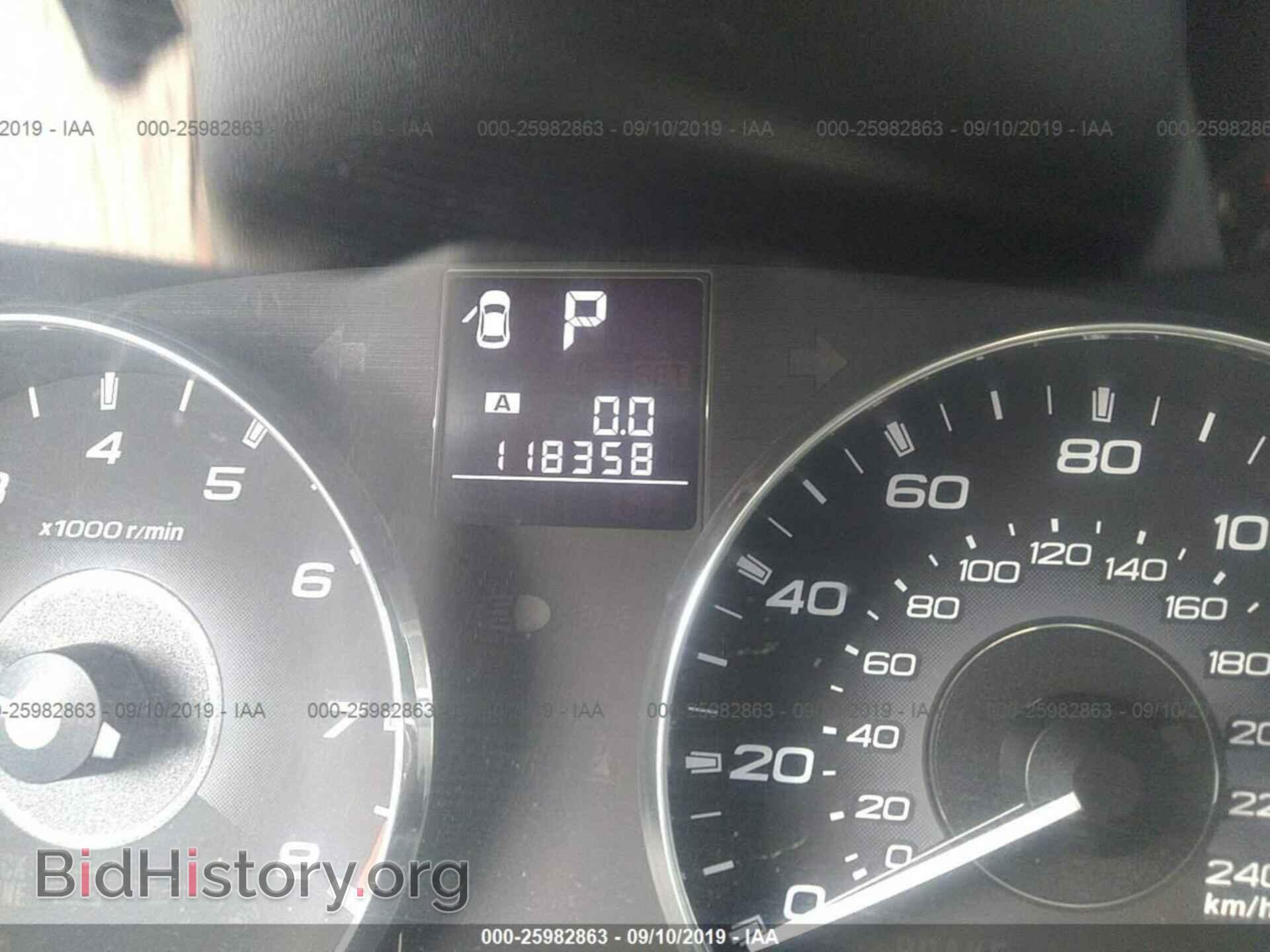 2012 SUBARU OUTBACK - VIN: 4S4BRBAC6C3271999 - Фото 7