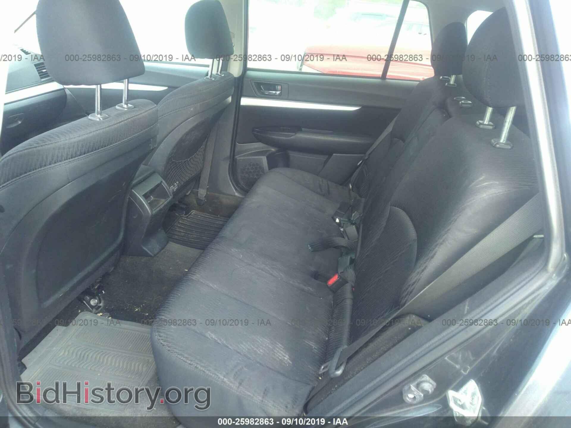 2012 SUBARU OUTBACK - VIN: 4S4BRBAC6C3271999 - Фото 8