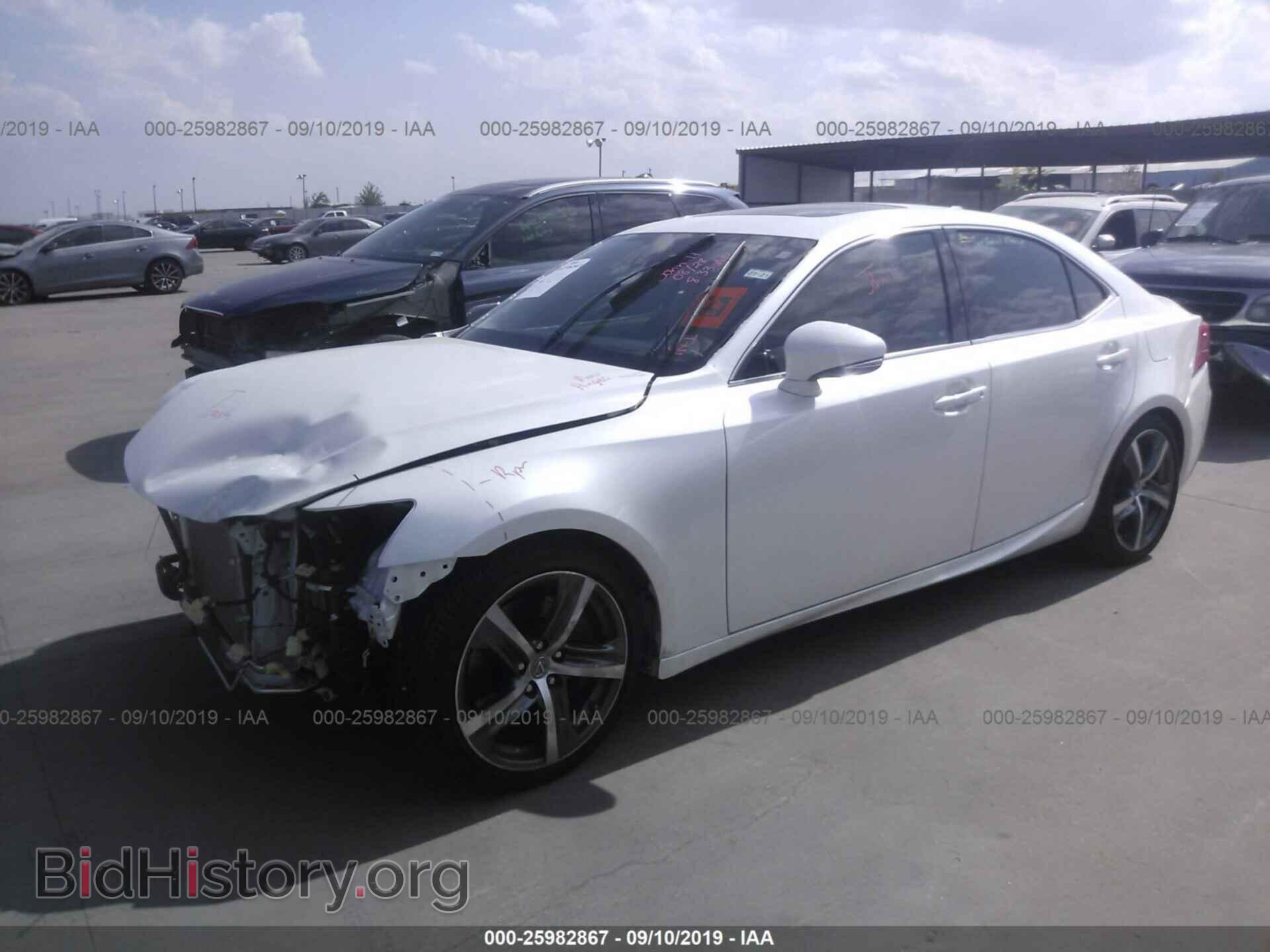 2019 LEXUS IS - VIN: JTHBA1D24K5086781 - Фото 2