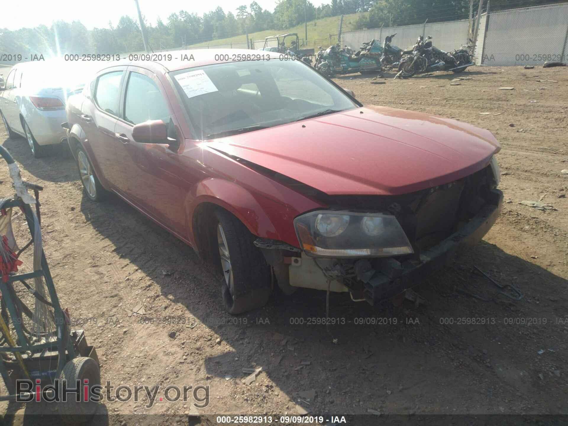Фотография 1C3CDZCB9DN547753 - DODGE AVENGER 2013