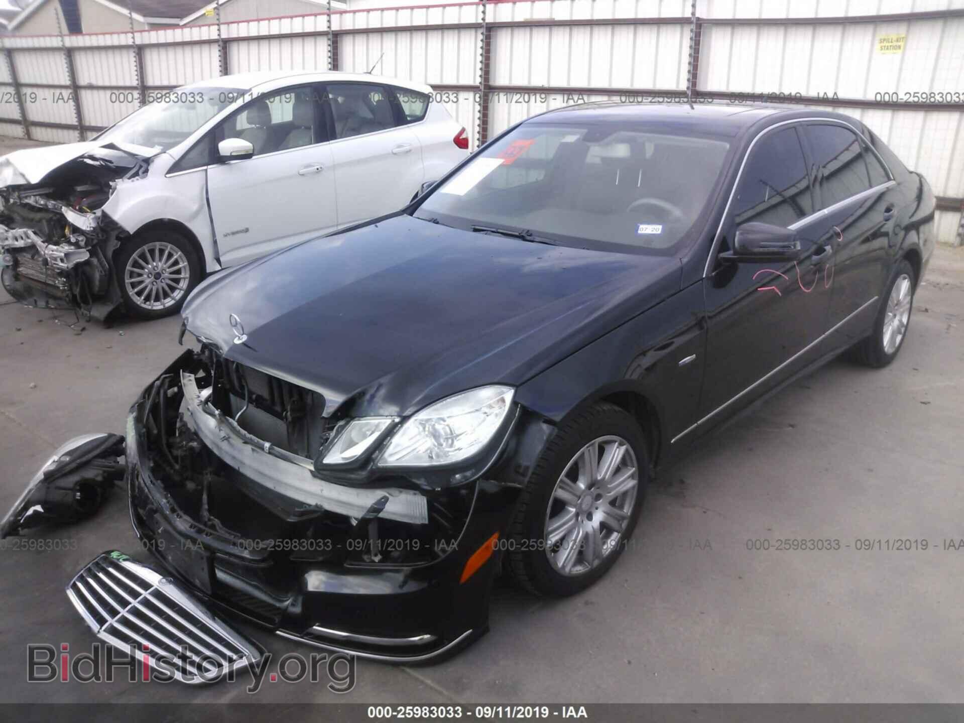 2012 MERCEDES-BENZ E - VIN: WDDHF5KB5CA504321 - Фото 2