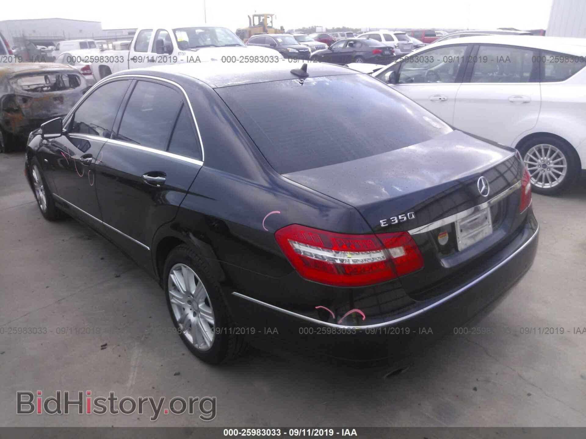 2012 MERCEDES-BENZ E - VIN: WDDHF5KB5CA504321 - Фото 3