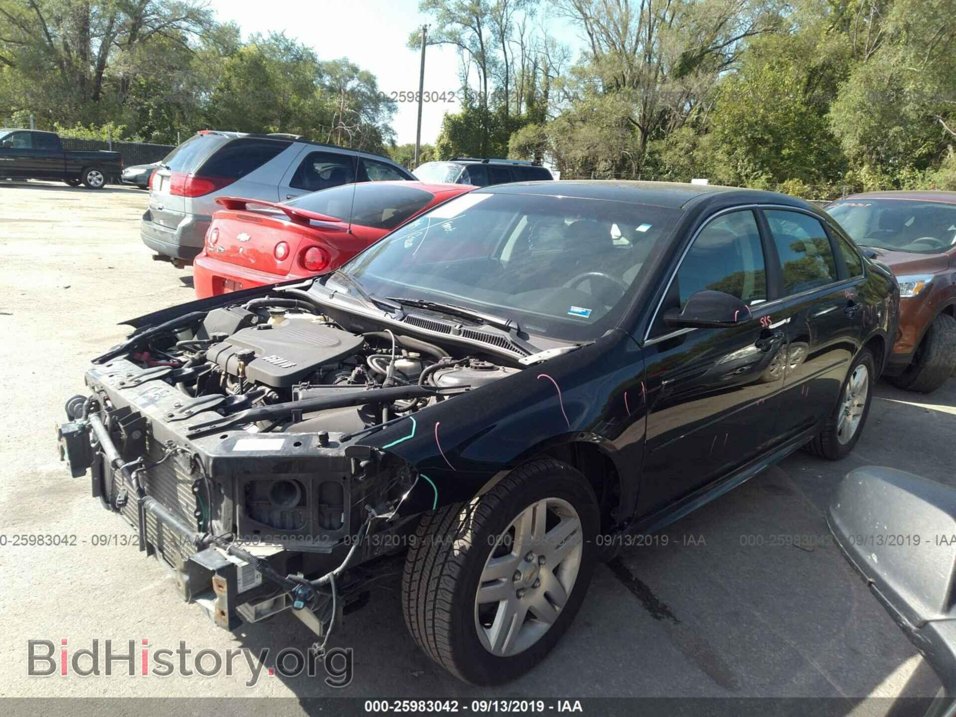2011 CHEVROLET IMPALA - VIN: 2G1WG5EK2B1211651 - Фото 2