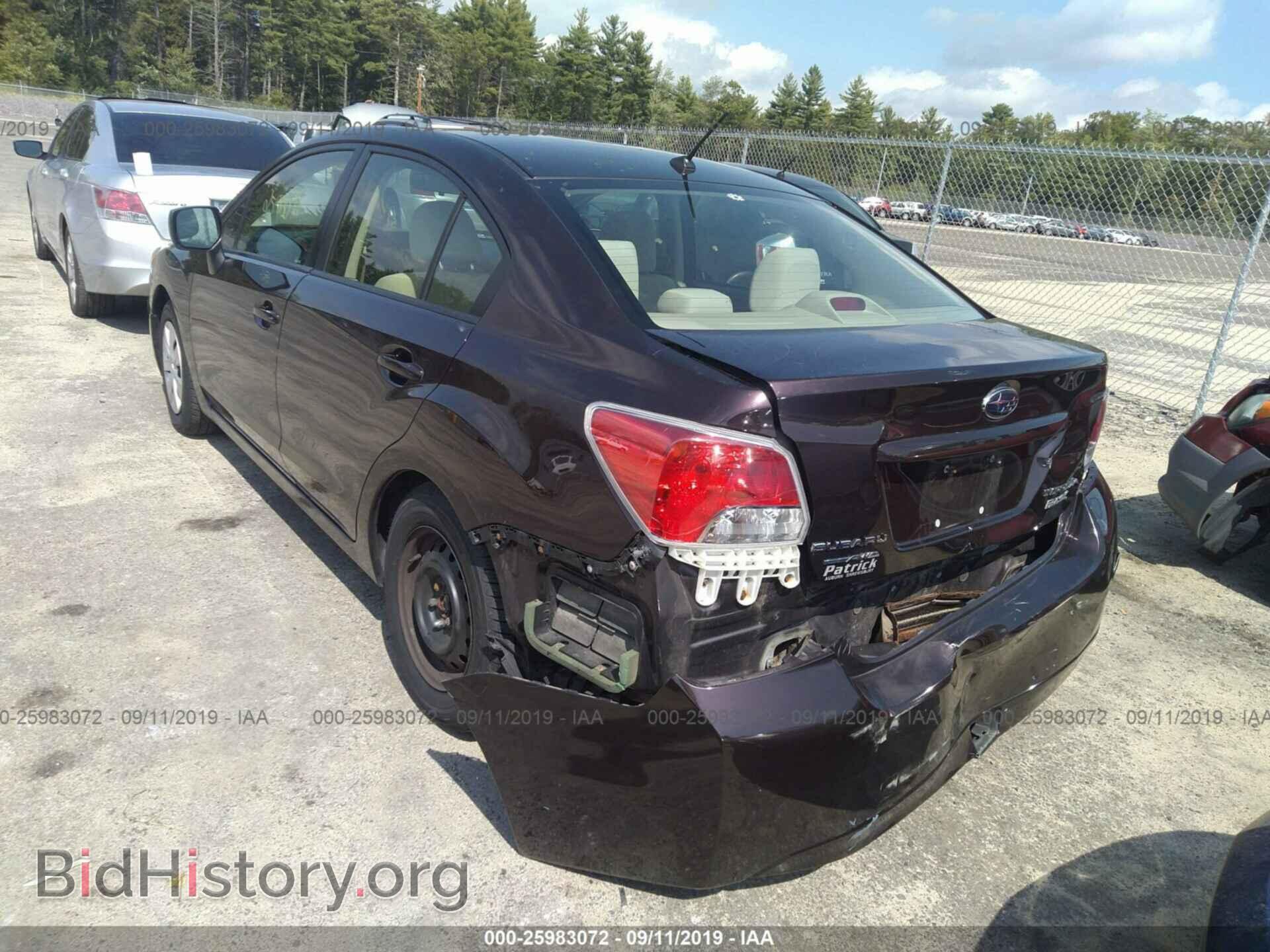 2012 SUBARU IMPREZA - VIN: JF1GJAA64CG027630 - Фото 3