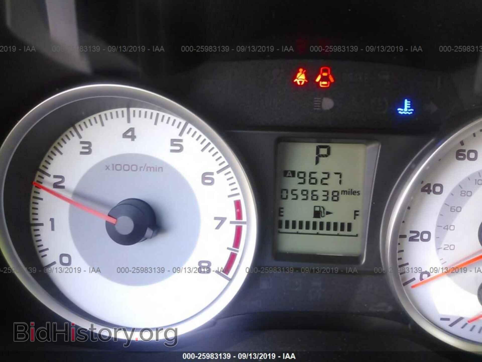 2013 SUBARU IMPREZA - VIN: JF1GPAC65D2885005 - Фото 7