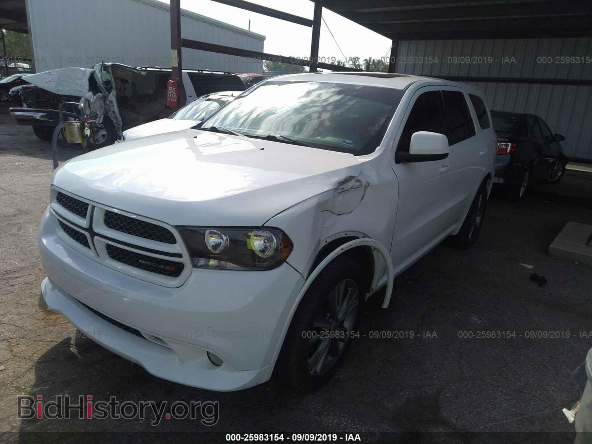2013 DODGE DURANGO - VIN: 1C4RDHAGXDC671038 - Фото 2