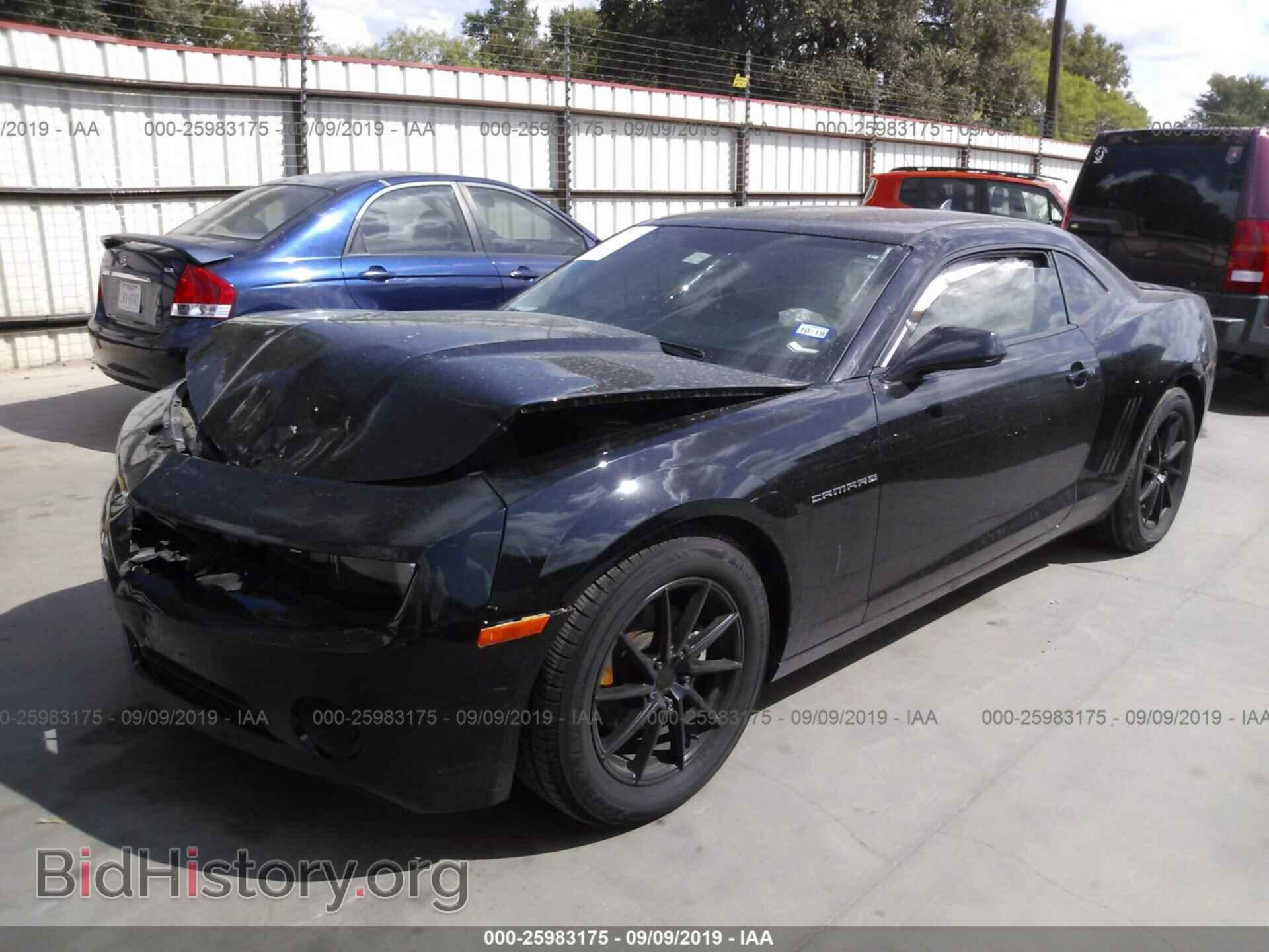 2013 CHEVROLET CAMARO - VIN: 2G1FA1E33D9242995 - Фото 2