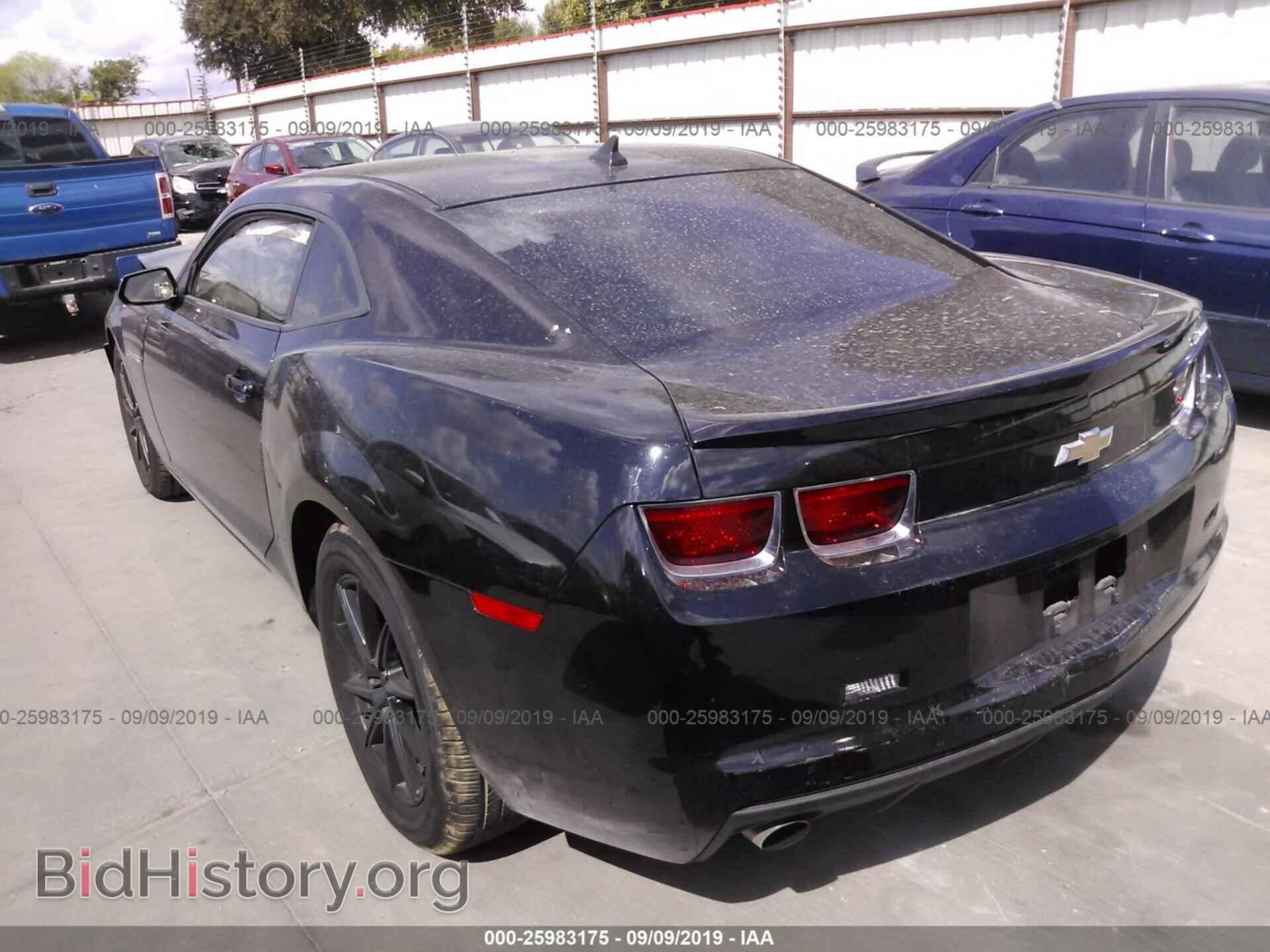 2013 CHEVROLET CAMARO - VIN: 2G1FA1E33D9242995 - Фото 3