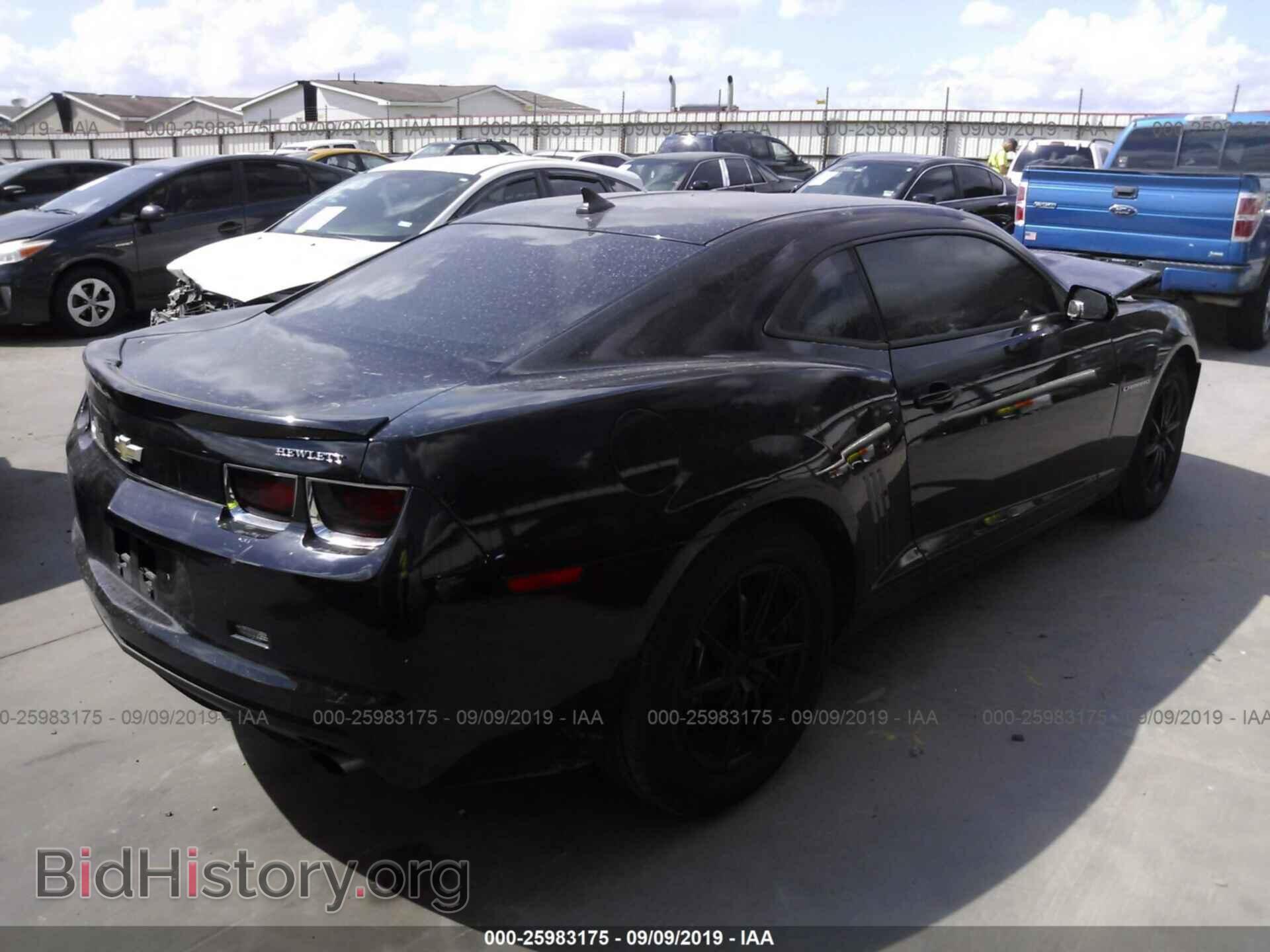 2013 CHEVROLET CAMARO - VIN: 2G1FA1E33D9242995 - Фото 4