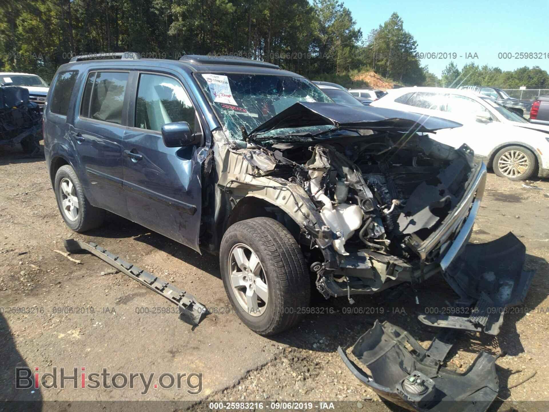 Фотография 5FNYF3H6XBB030736 - HONDA PILOT 2011