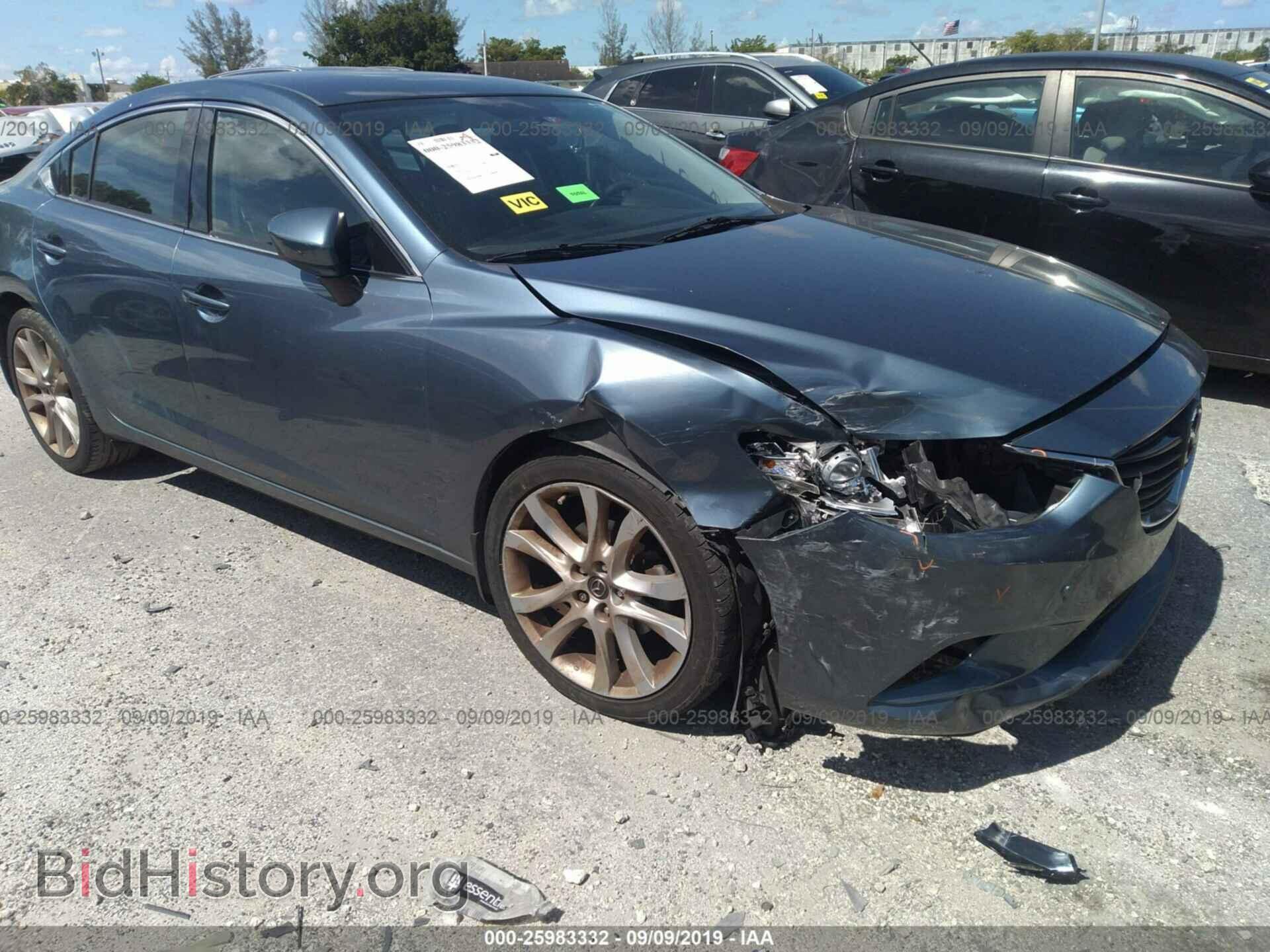 2014 MAZDA 6 - VIN: JM1GJ1V69E1161592 - Фото 6