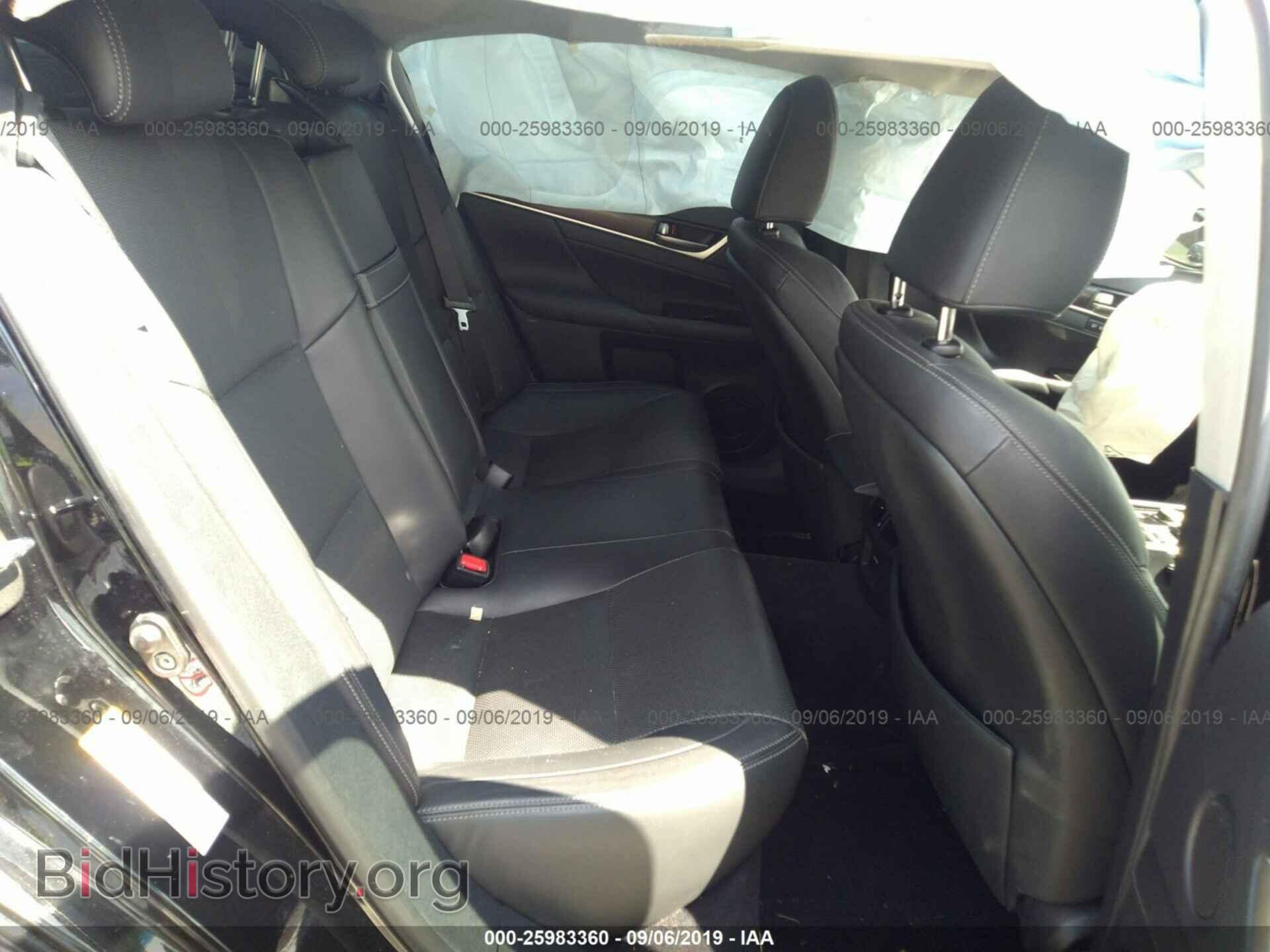 2013 LEXUS GS - VIN: JTHCE1BL1D5014315 - Фото 8