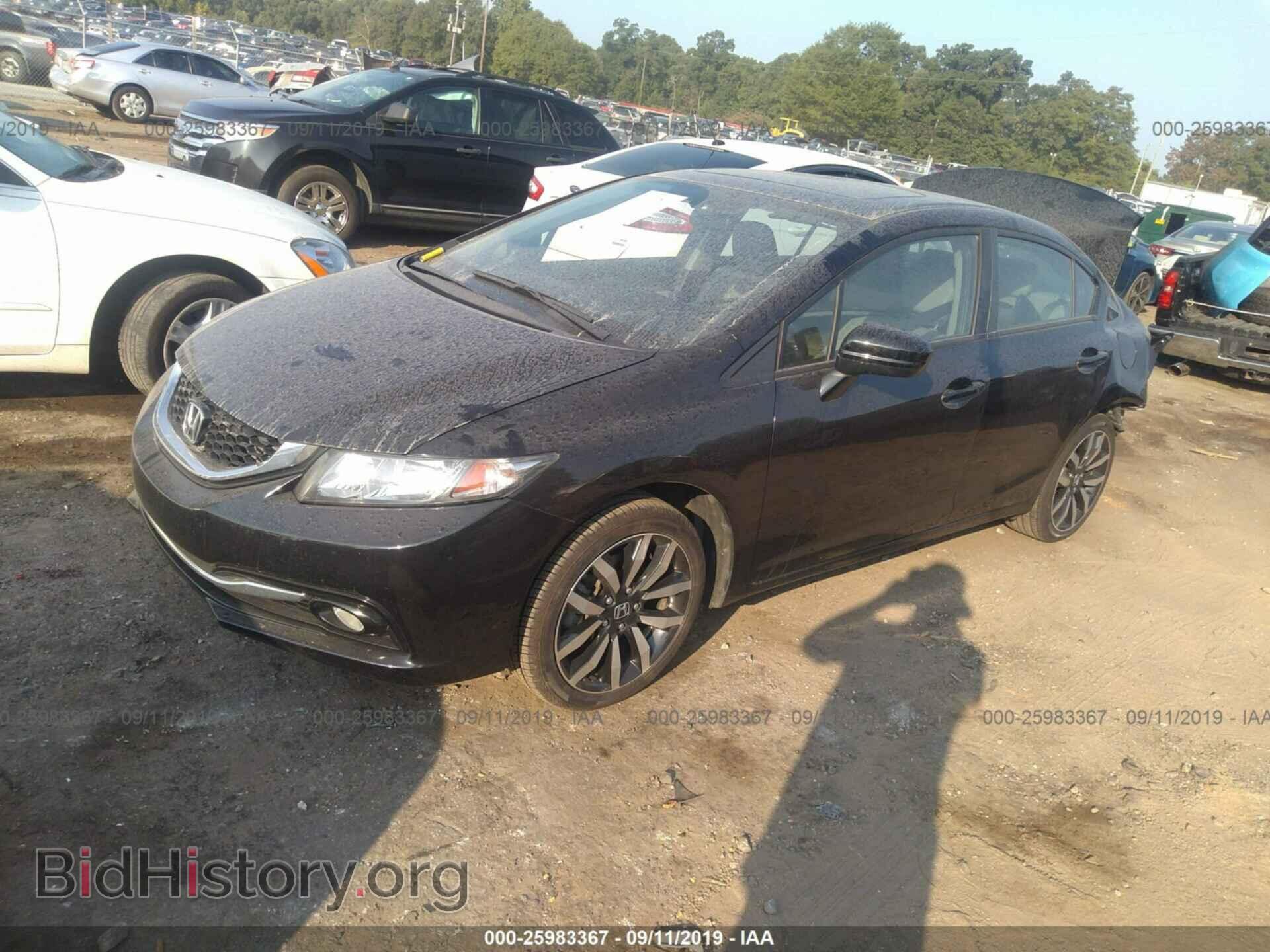 2014 HONDA CIVIC - VIN: 2HGFB2F90EH522170 - Photo 2