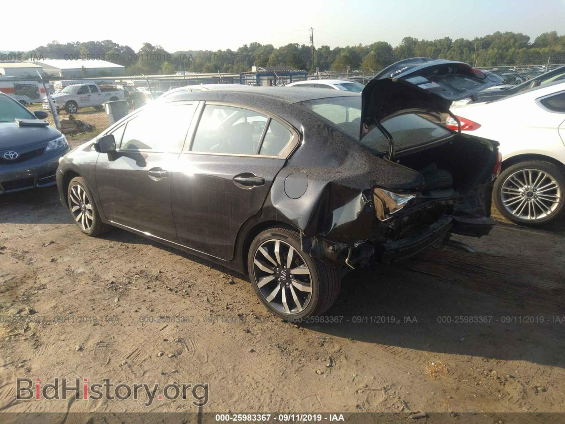 2014 HONDA CIVIC - VIN: 2HGFB2F90EH522170 - Photo 3