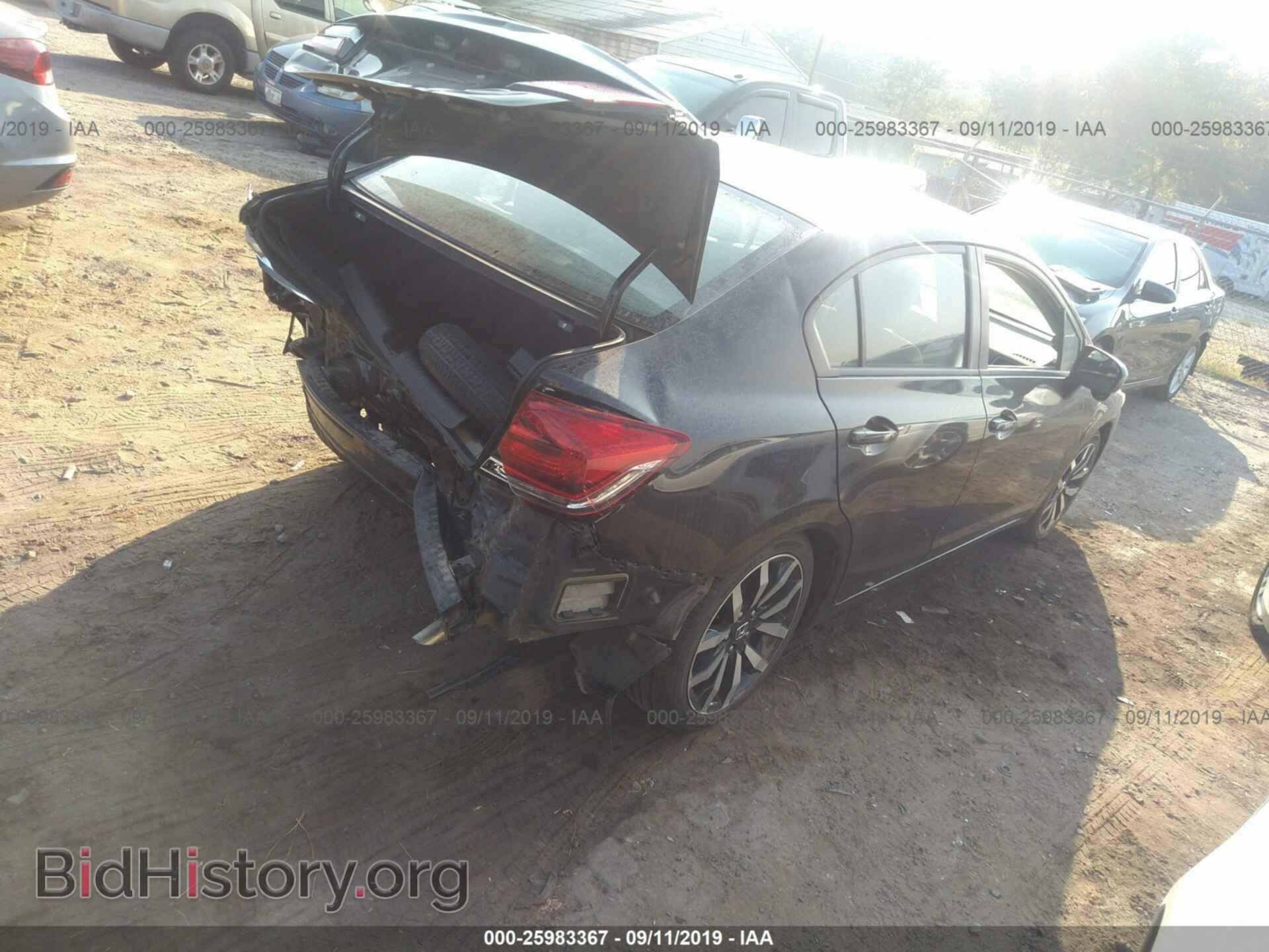 2014 HONDA CIVIC - VIN: 2HGFB2F90EH522170 - Photo 4