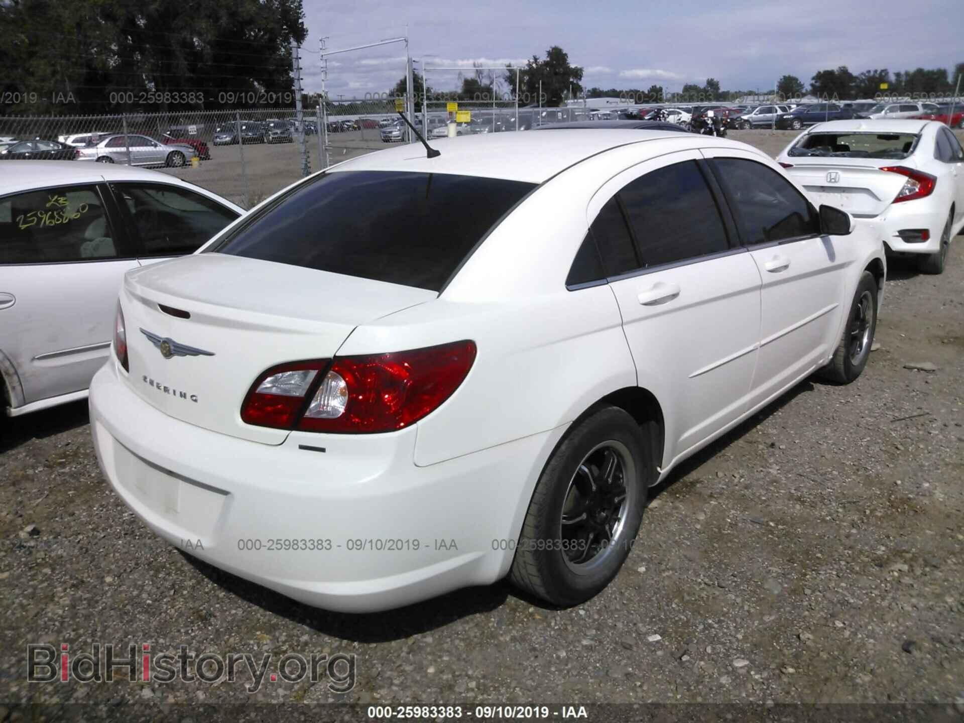 2007 CHRYSLER SEBRING - VIN: 1C3LC56K57N592510 - Фото 4