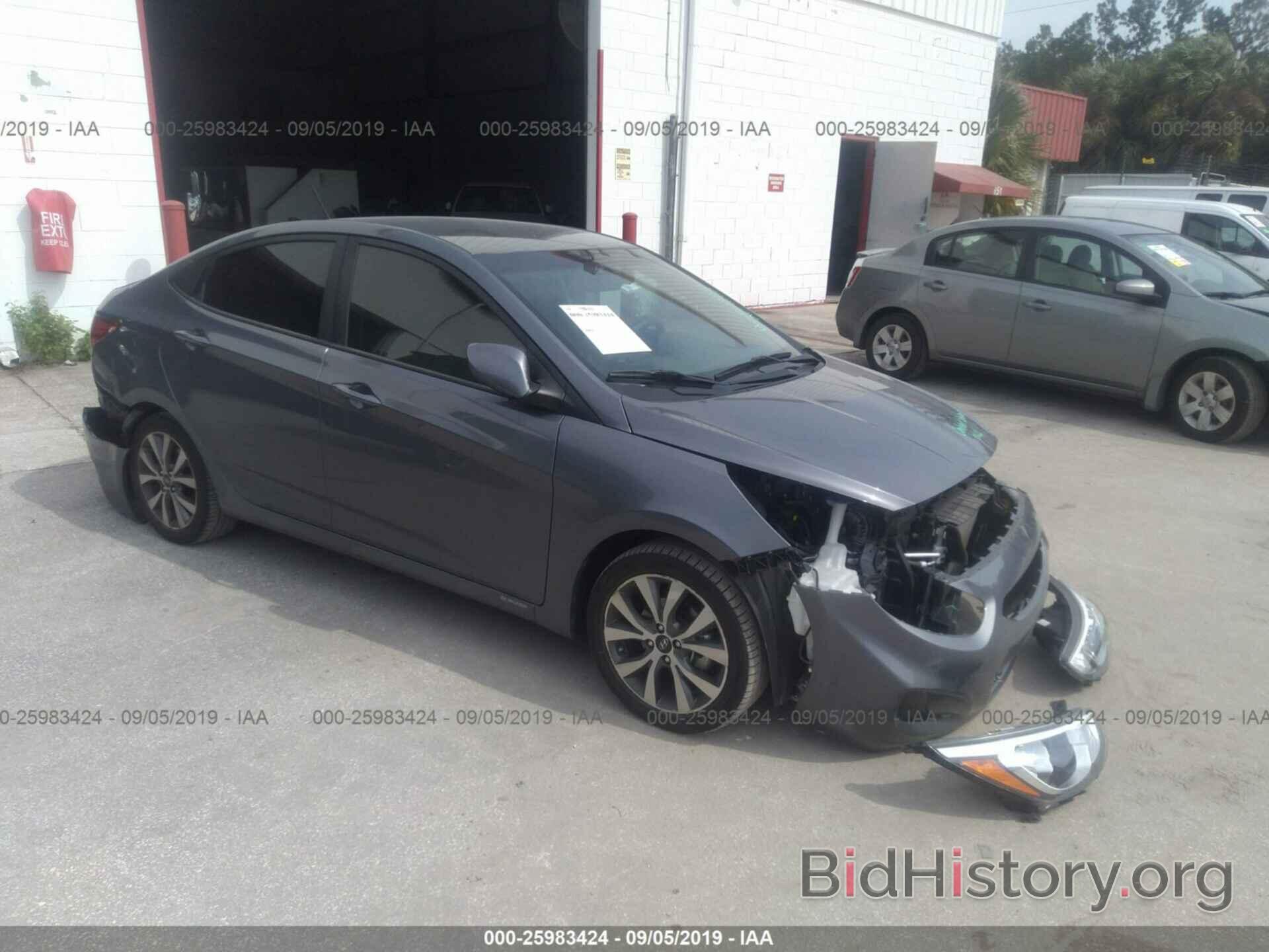 Photo KMHCT4AE3HU277361 - HYUNDAI ACCENT 2017