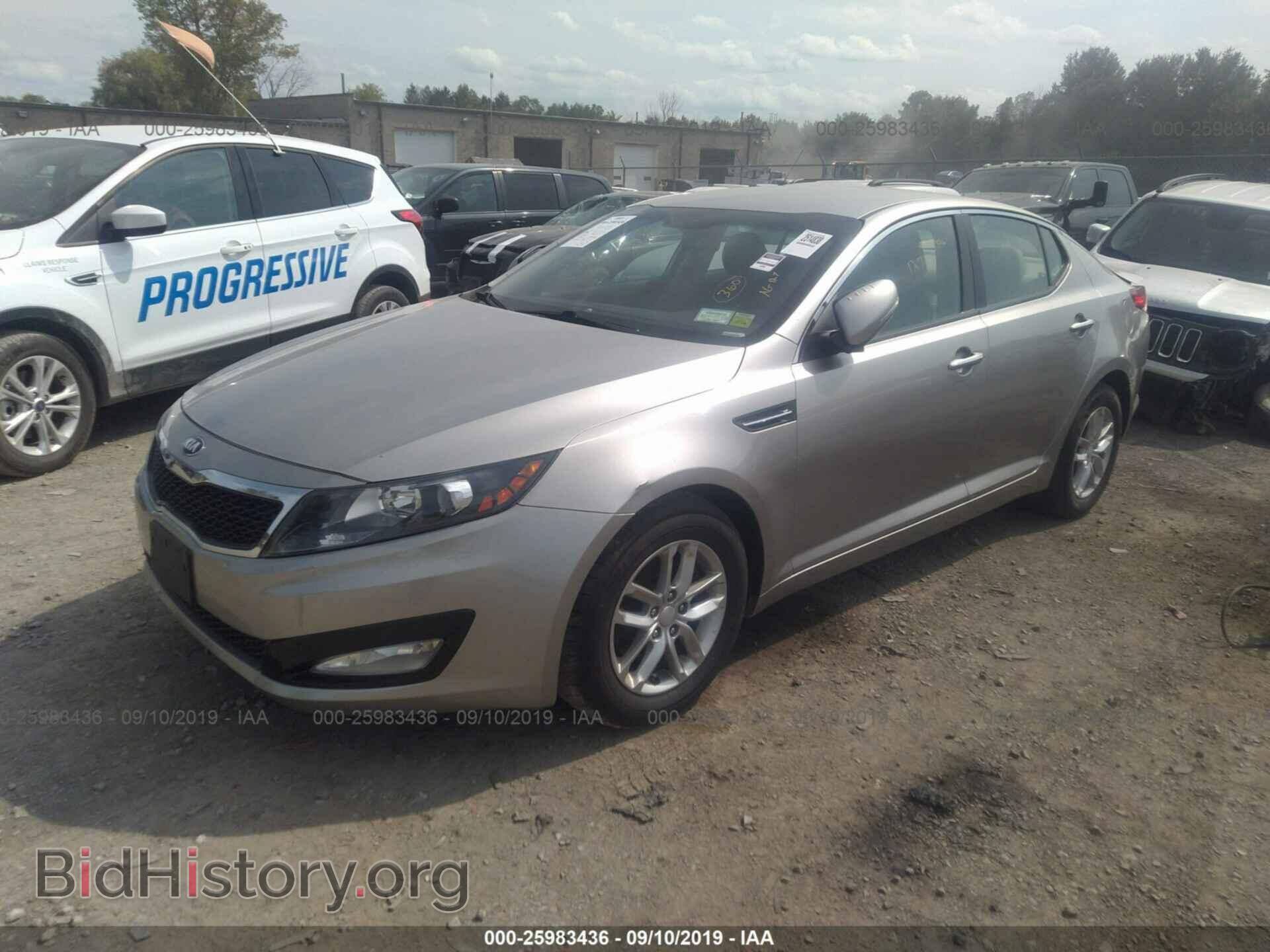 2013 KIA OPTIMA - VIN: KNAGM4A79D5395680 - Фото 2