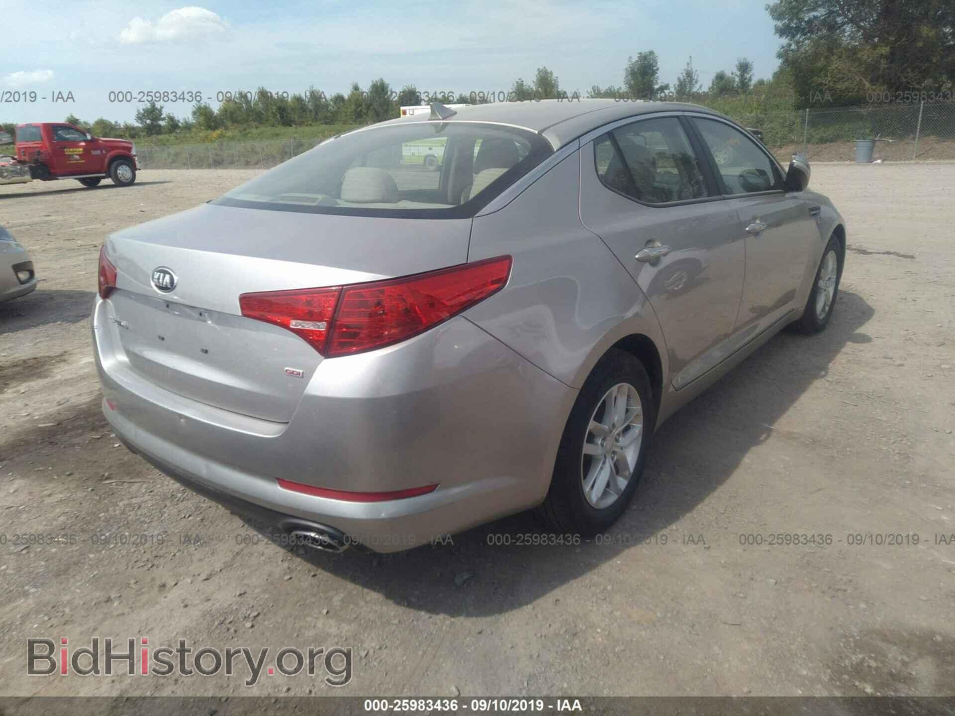 2013 KIA OPTIMA - VIN: KNAGM4A79D5395680 - Фото 4