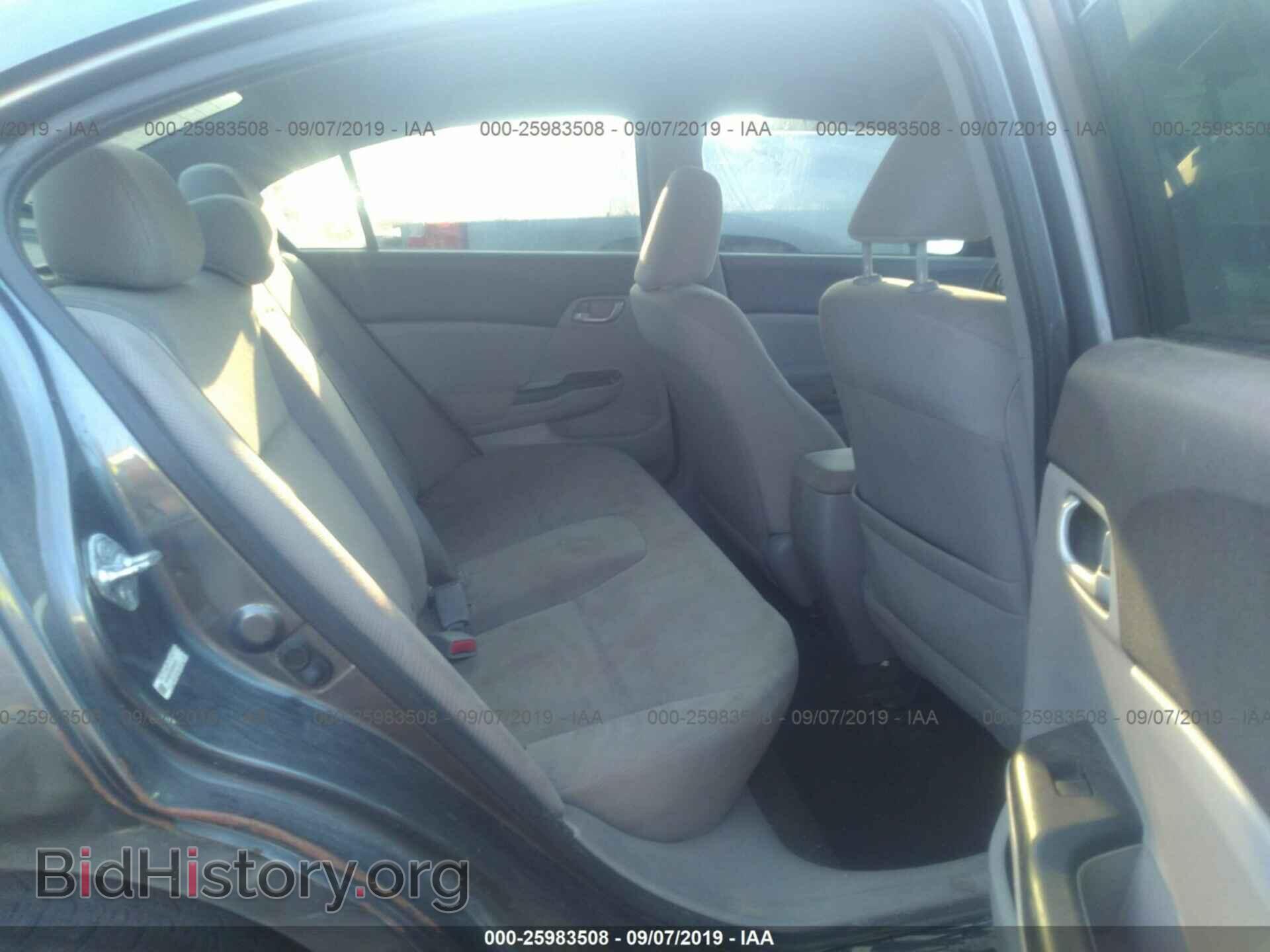 2012 HONDA CIVIC - VIN: 19XFB2F51CE083517 - Фото 8