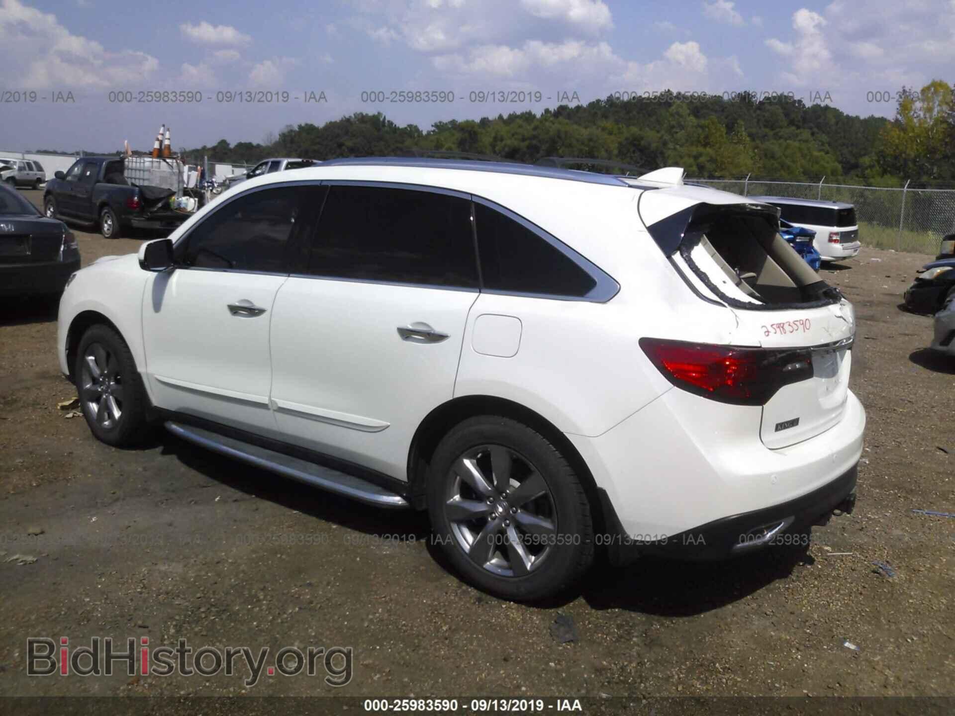 2016 ACURA MDX - VIN: 5FRYD4H92GB015448 - Фото 3