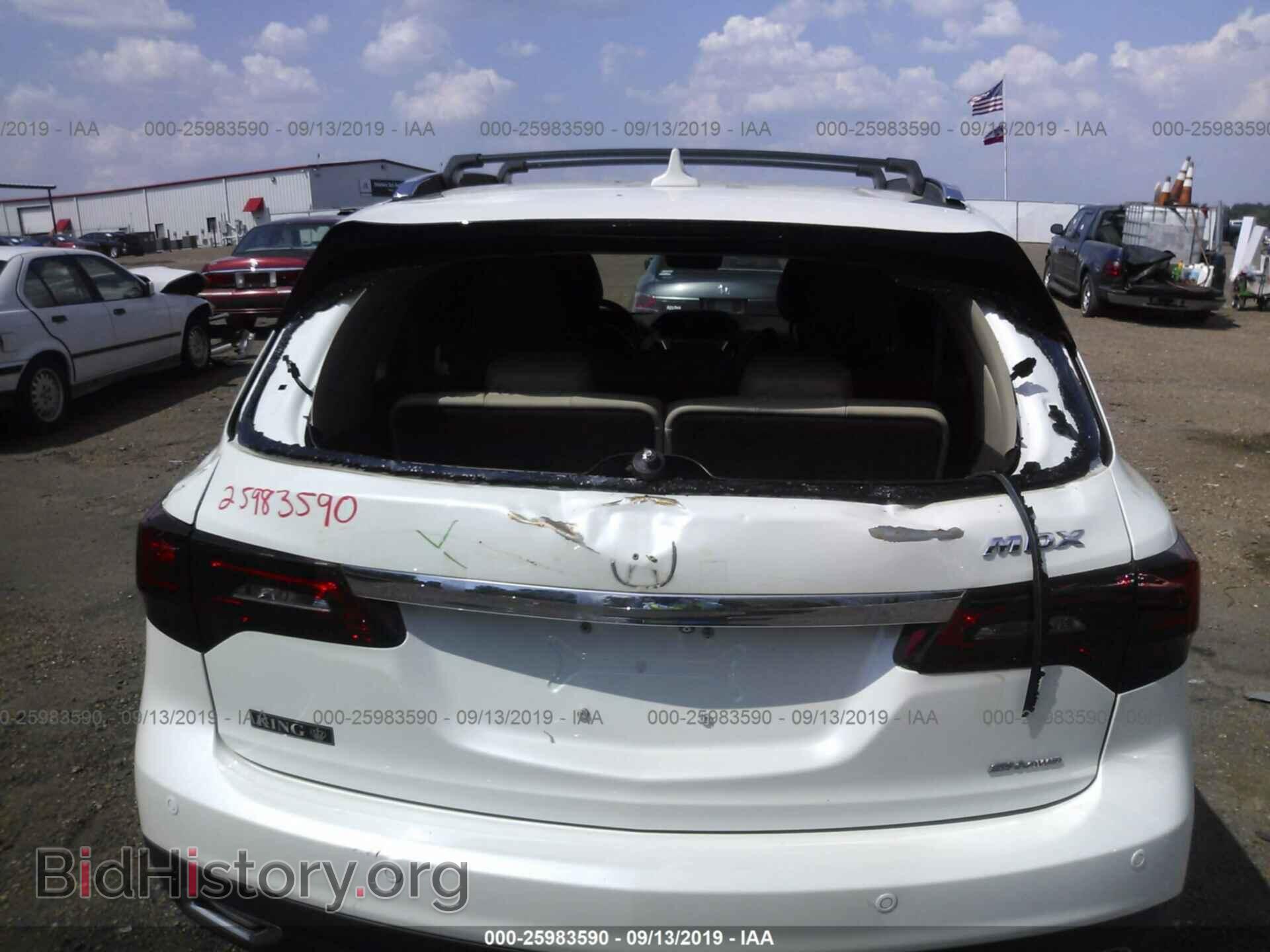 2016 ACURA MDX - VIN: 5FRYD4H92GB015448 - Фото 6