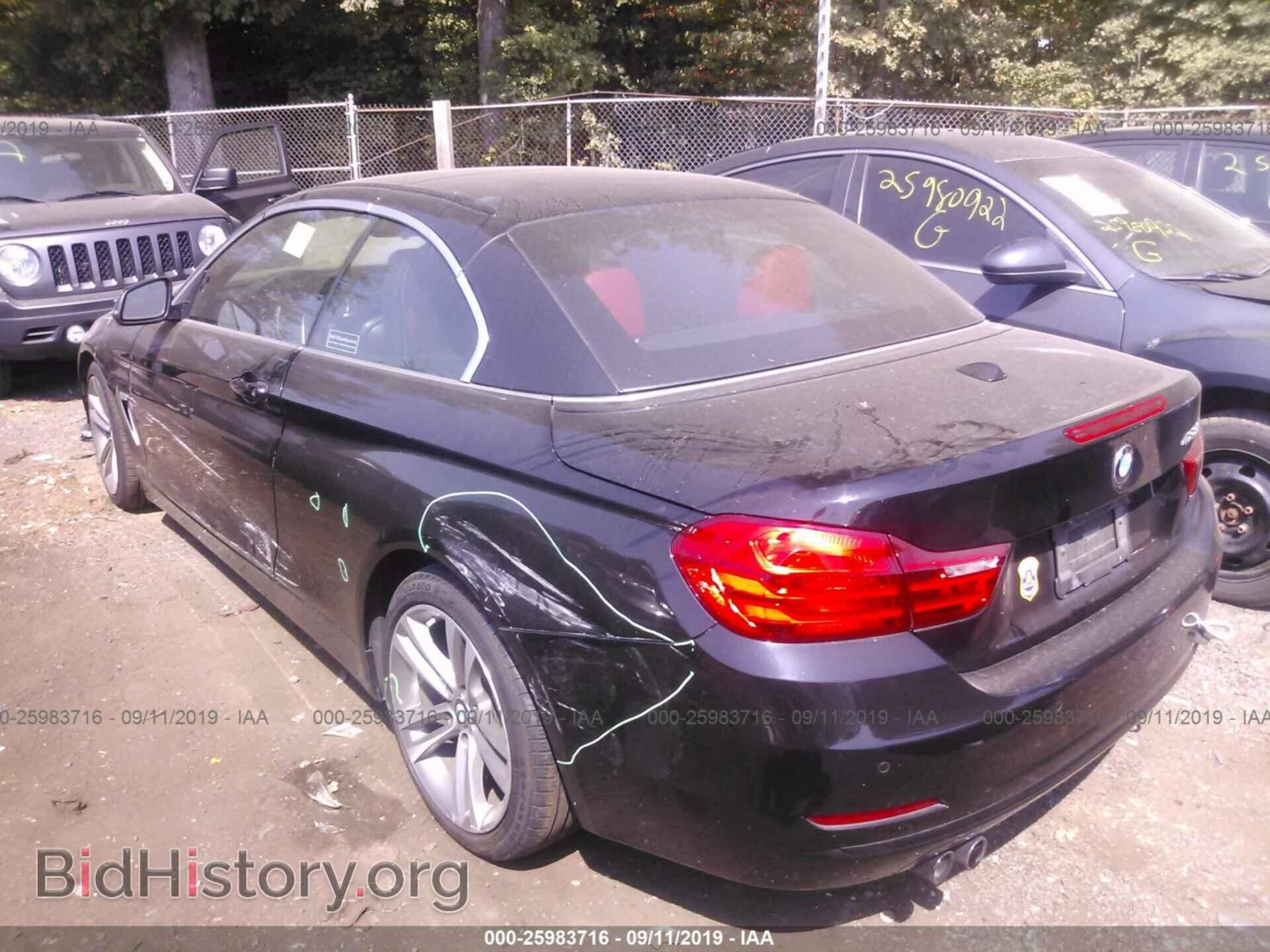 2014 BMW 428 - VIN: WBA3V7C50EJ872630 - Фото 3