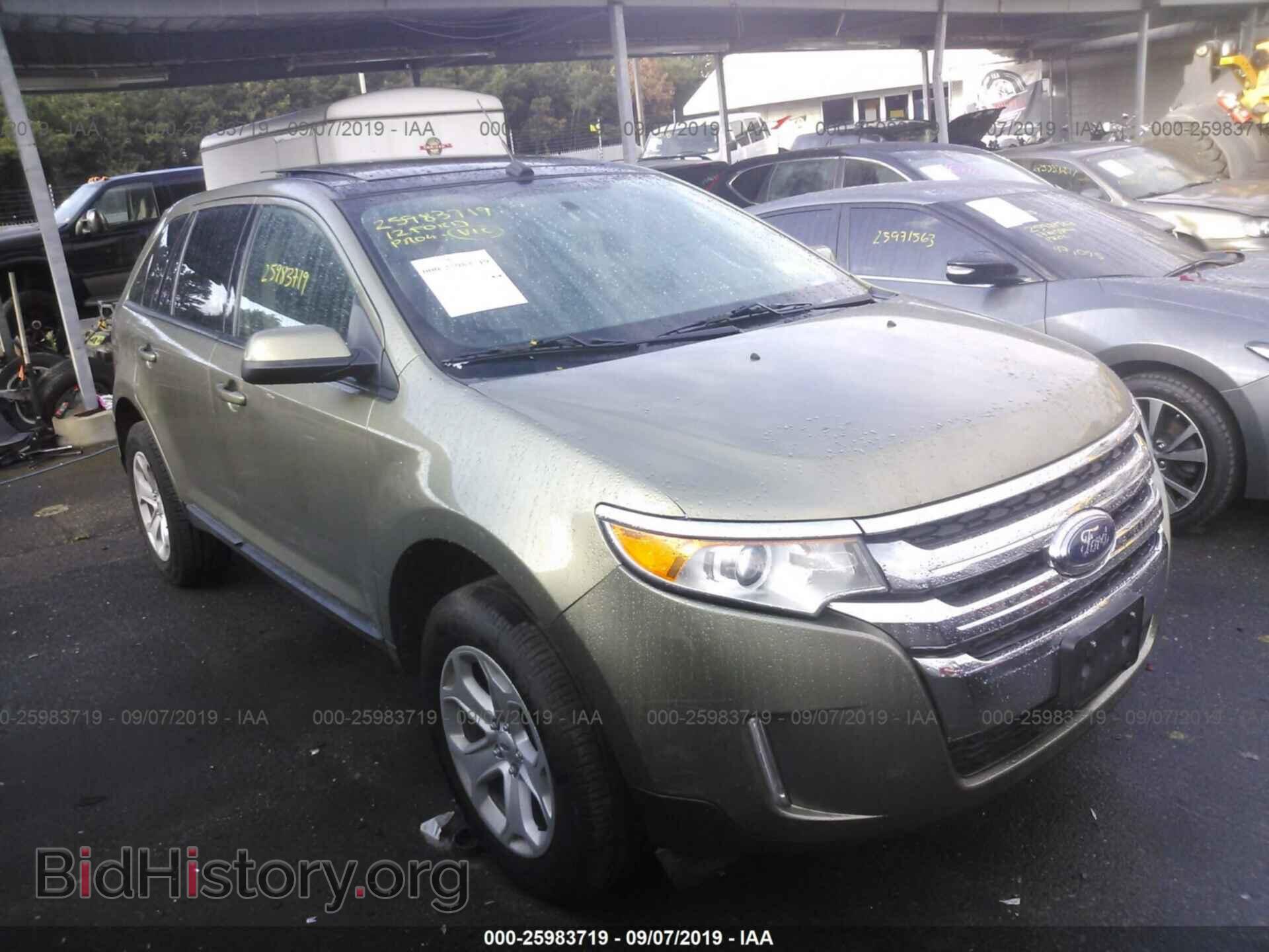 Фотография 2FMDK4JC3CBA32337 - FORD EDGE 2012