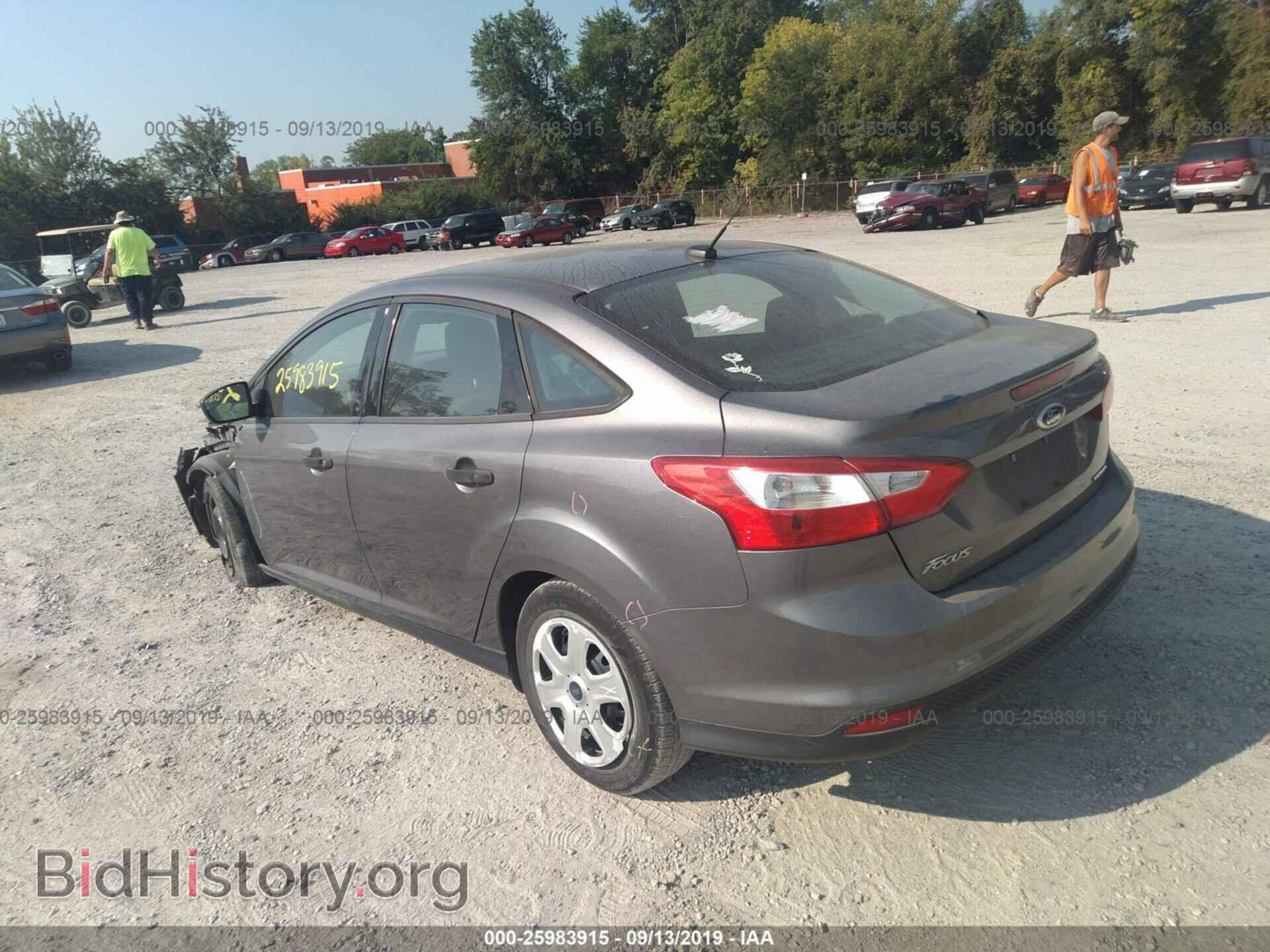 2013 FORD FOCUS - VIN: 1FADP3E2XDL289357 - Фото 3