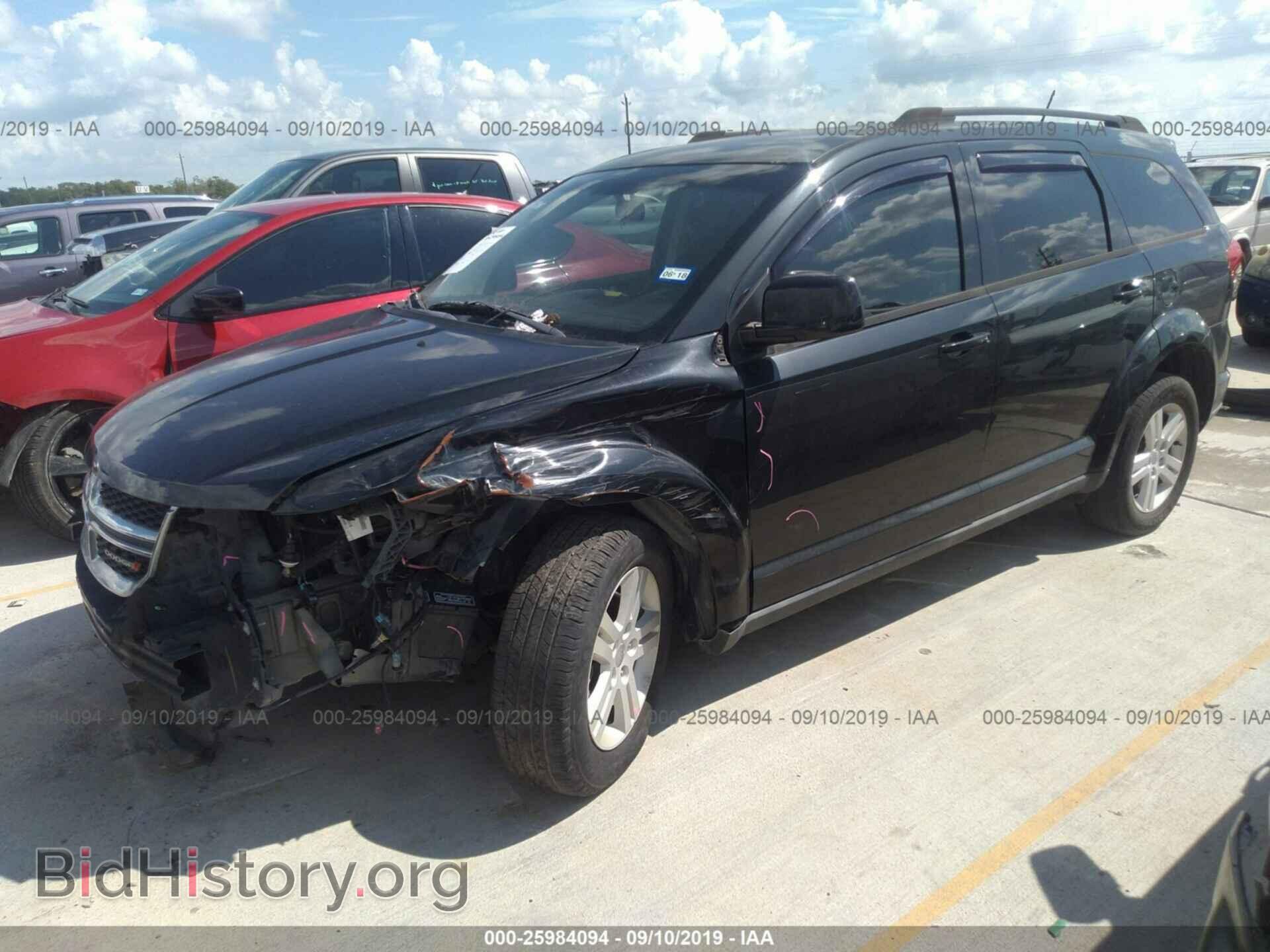2012 DODGE JOURNEY - VIN: 3C4PDCBB9CT356330 - Фото 2