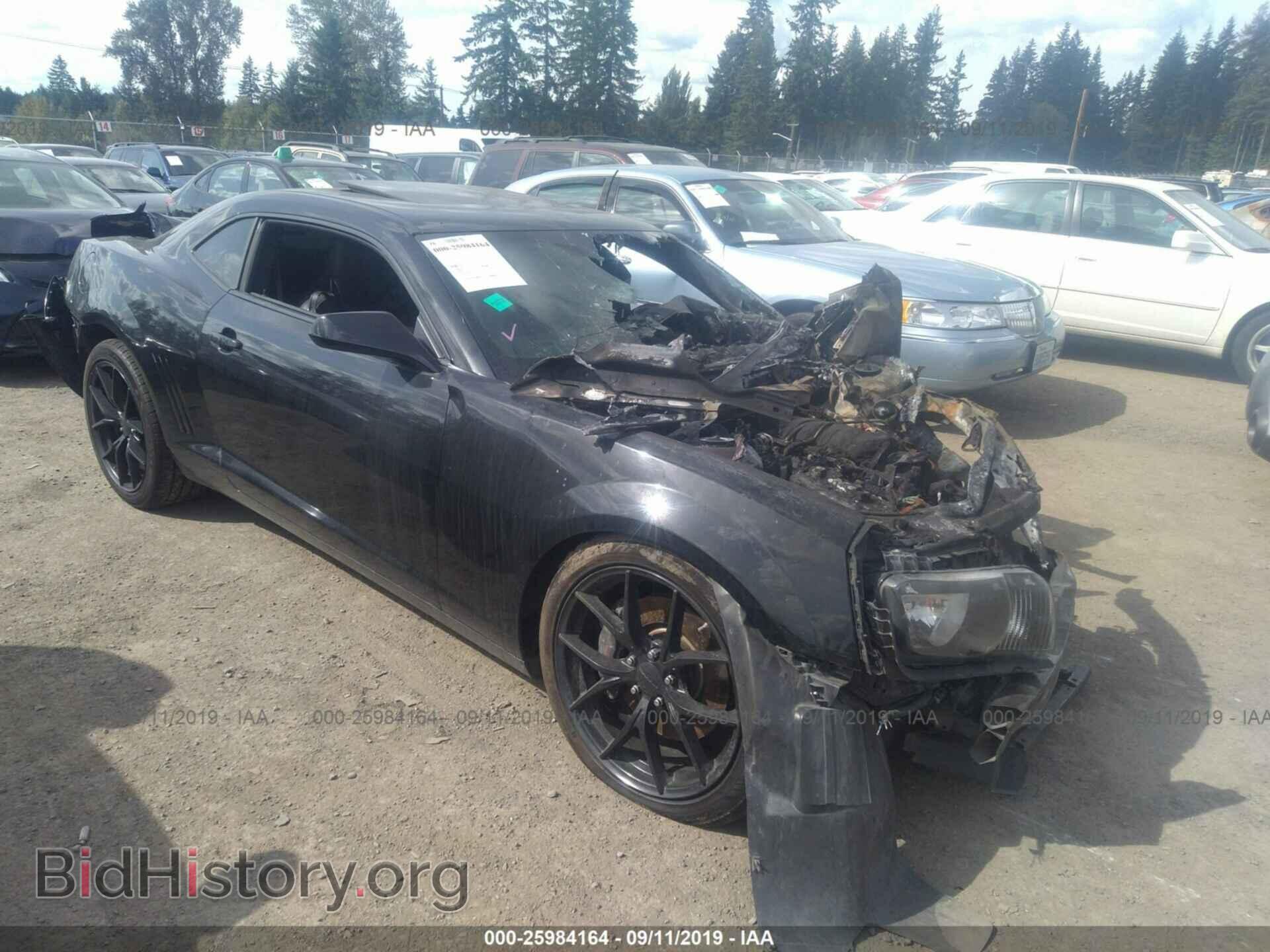 Photo 2G1FT1EW4D9114771 - CHEVROLET CAMARO 2013