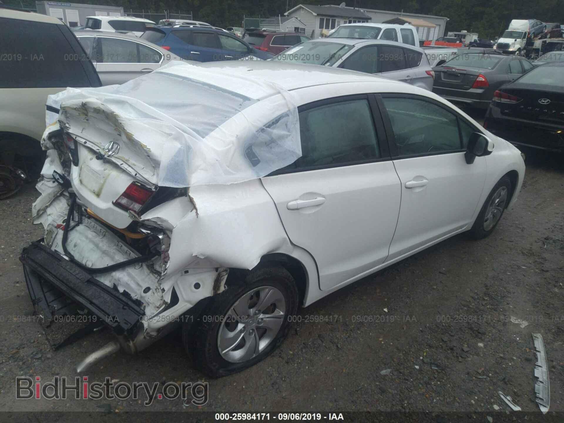 2013 HONDA CIVIC - VIN: 2HGFB2F56DH522007 - Фото 4