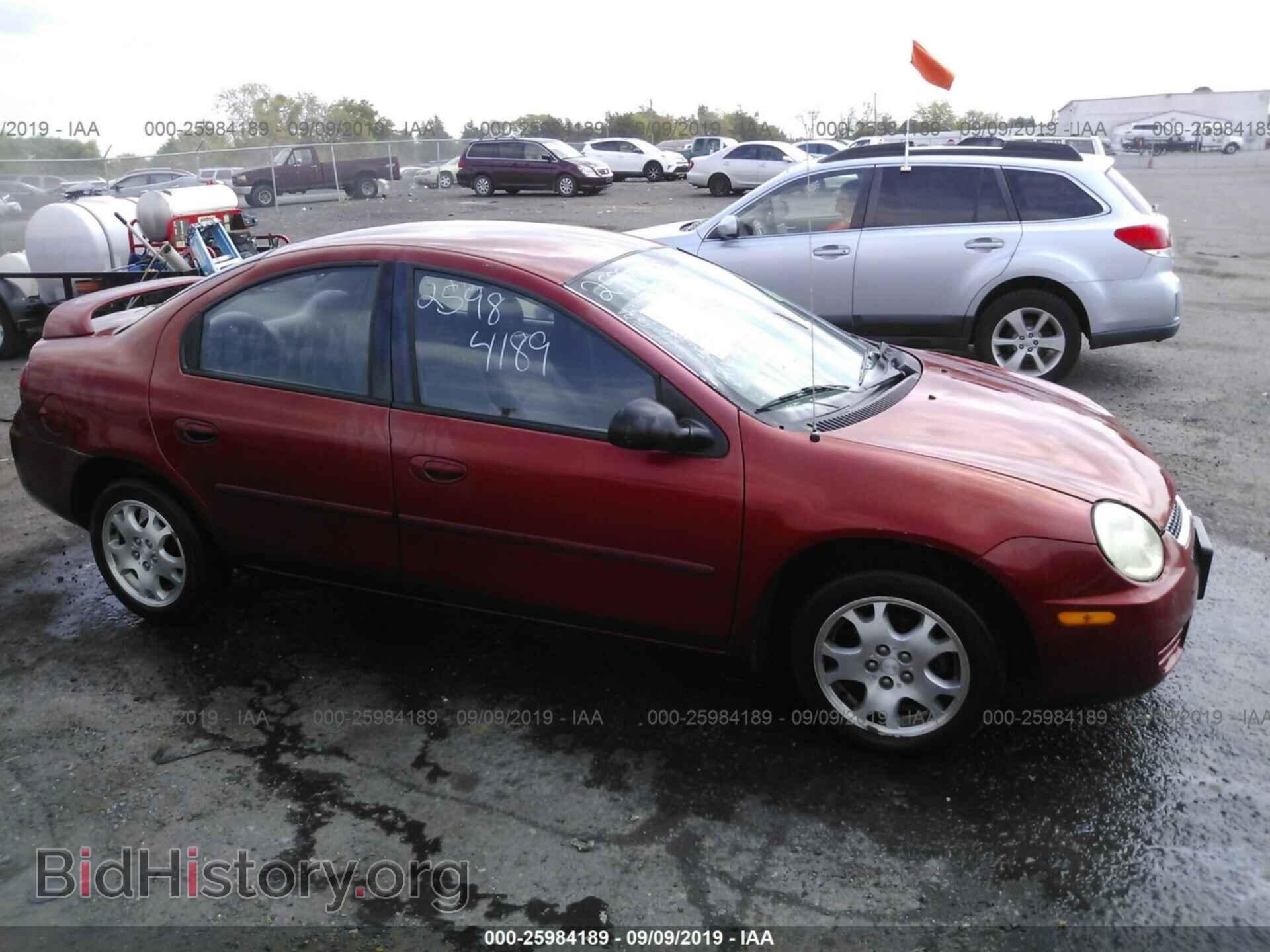 Photo 1B3ES56C23D125255 - DODGE NEON 2003