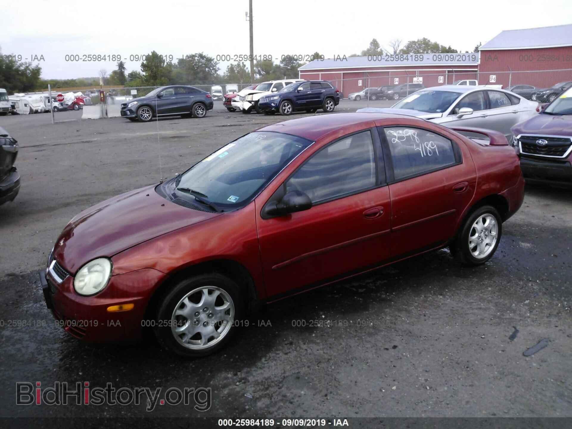 2003 DODGE NEON - VIN: 1B3ES56C23D125255 - Фото 2