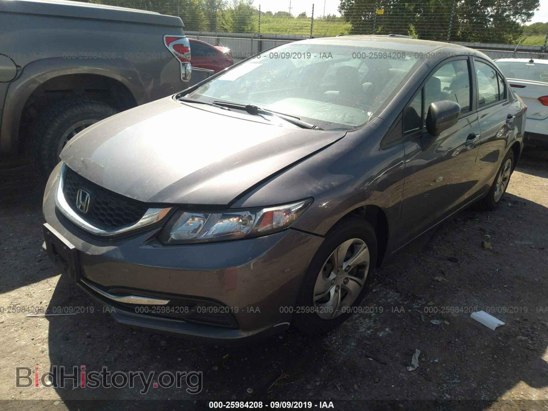 2014 HONDA CIVIC - VIN: 19XFB2F5XEE268877 - Фото 2