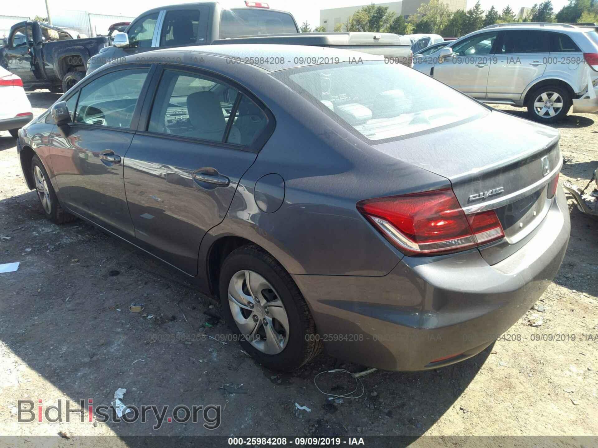 2014 HONDA CIVIC - VIN: 19XFB2F5XEE268877 - Фото 3