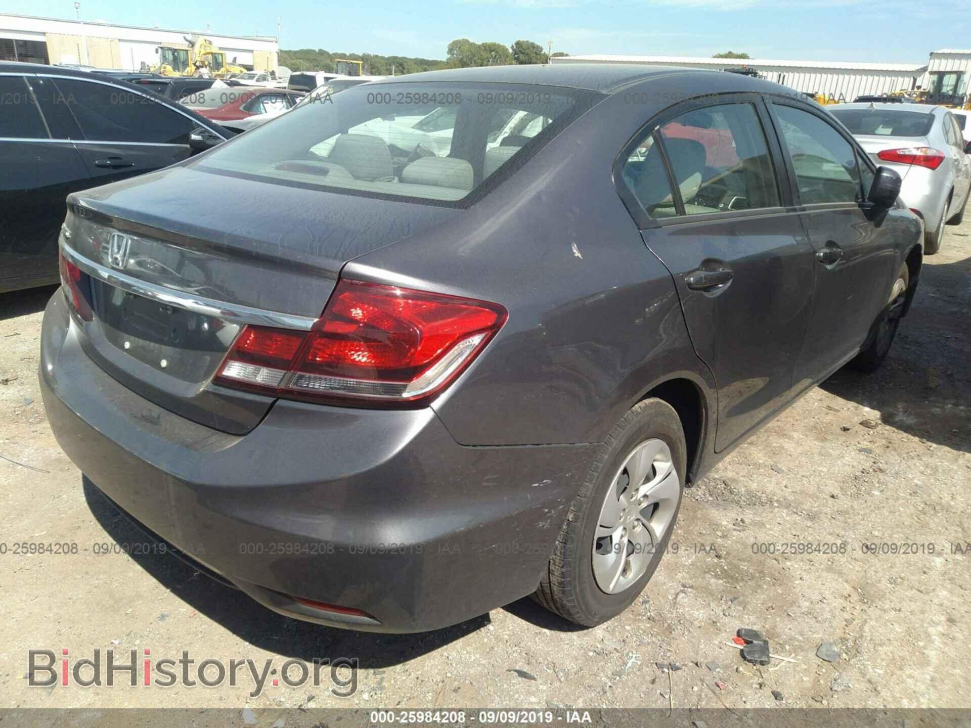 2014 HONDA CIVIC - VIN: 19XFB2F5XEE268877 - Фото 4