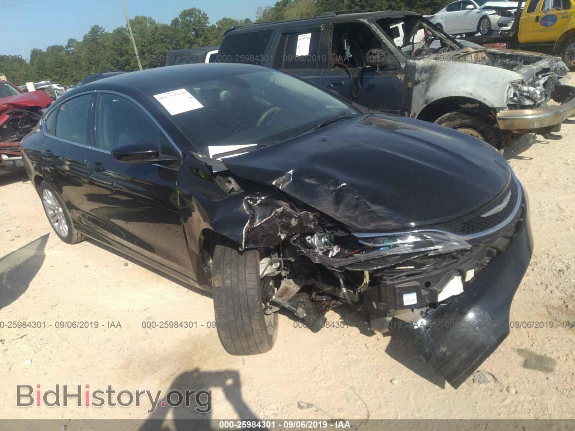 Фотография 1C3CCCAB1GN135379 - CHRYSLER 200 2016
