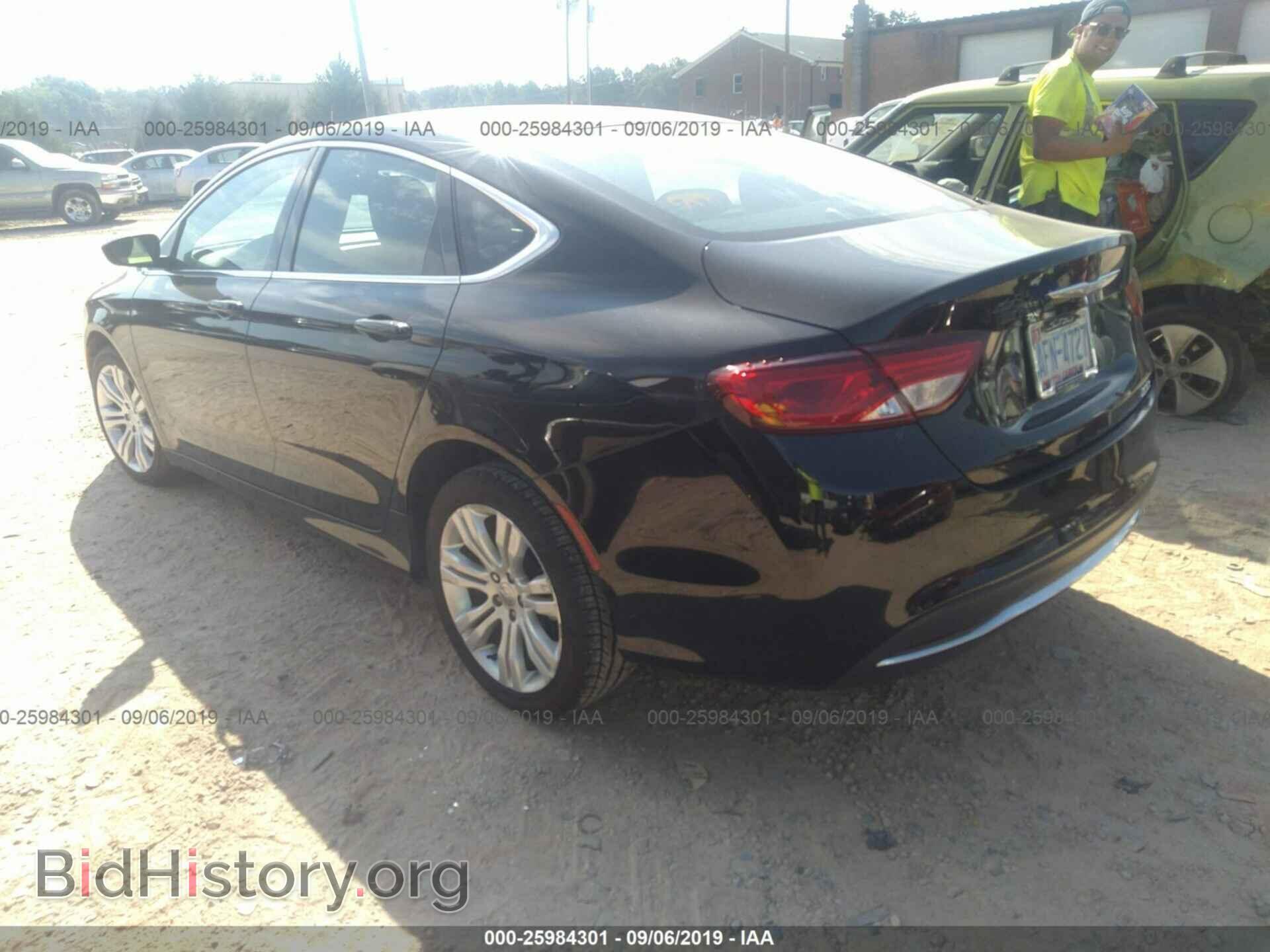 2016 CHRYSLER 200 - VIN: 1C3CCCAB1GN135379 - Фото 3