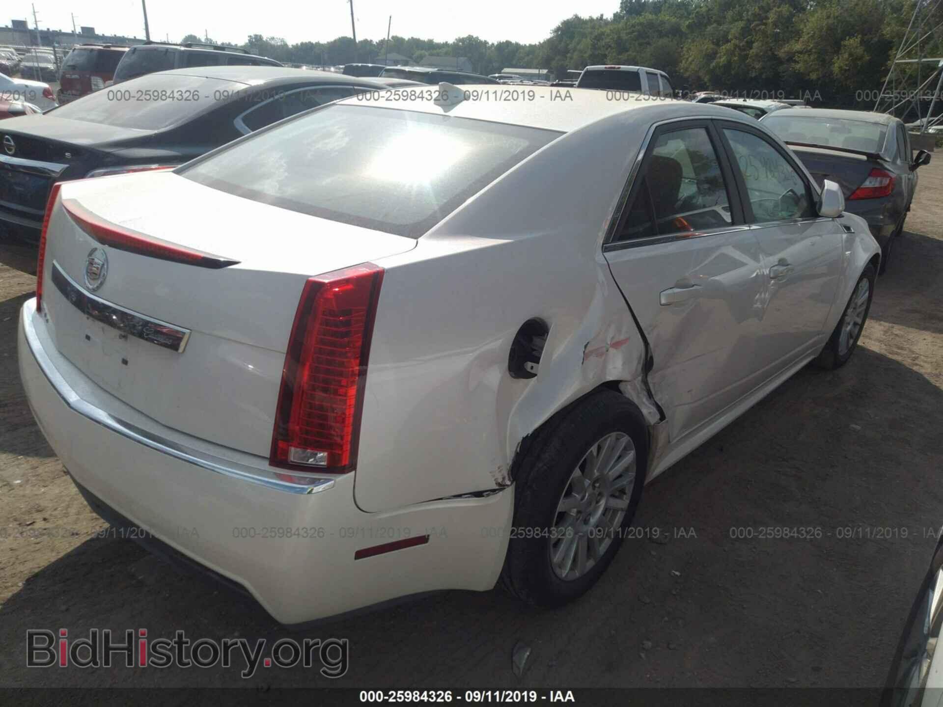 2012 CADILLAC CTS - VIN: 1G6DC5E55C0131684 - Фото 4