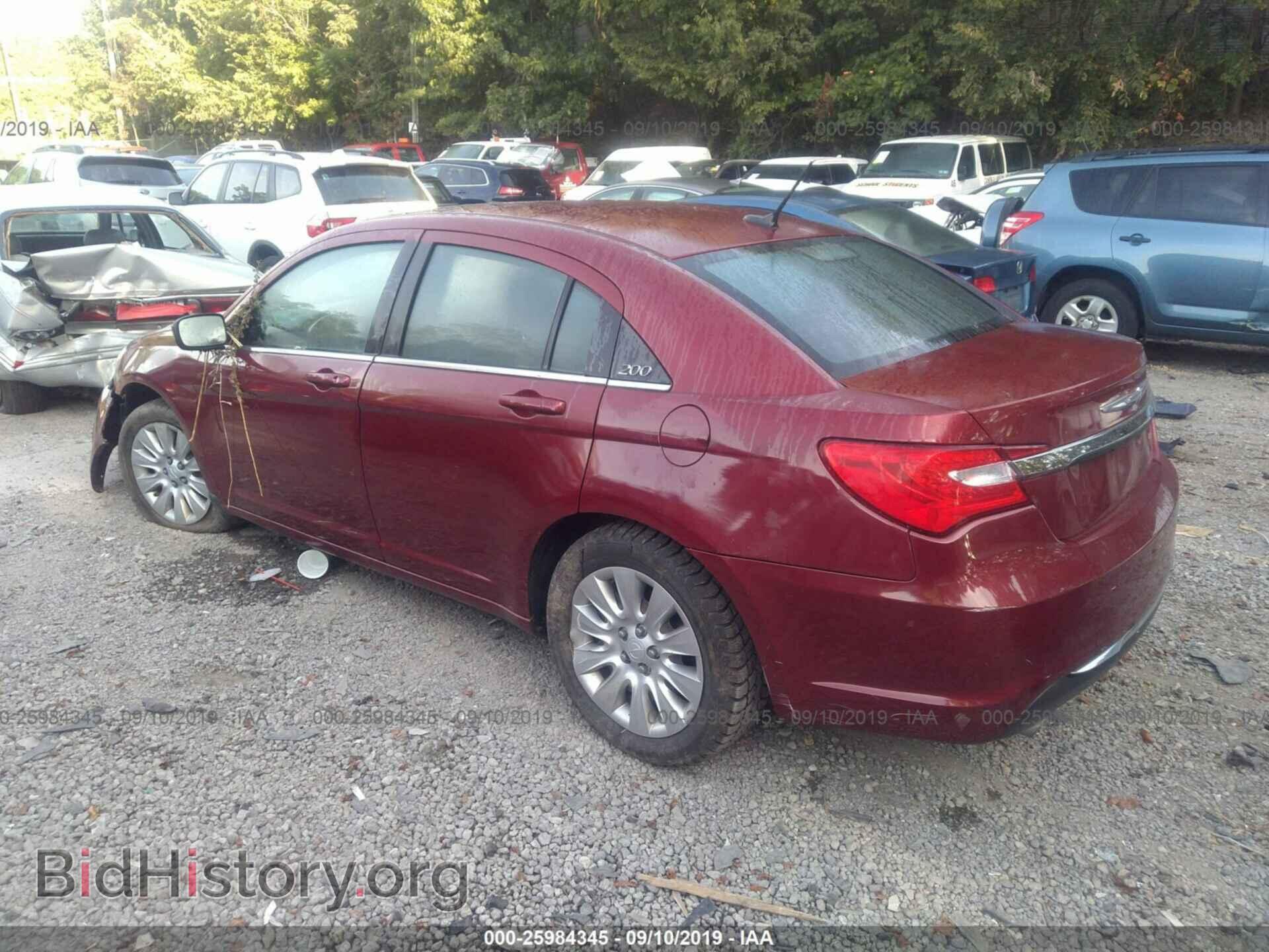 2013 CHRYSLER 200 - VIN: 1C3CCBAG3DN721910 - Photo 3