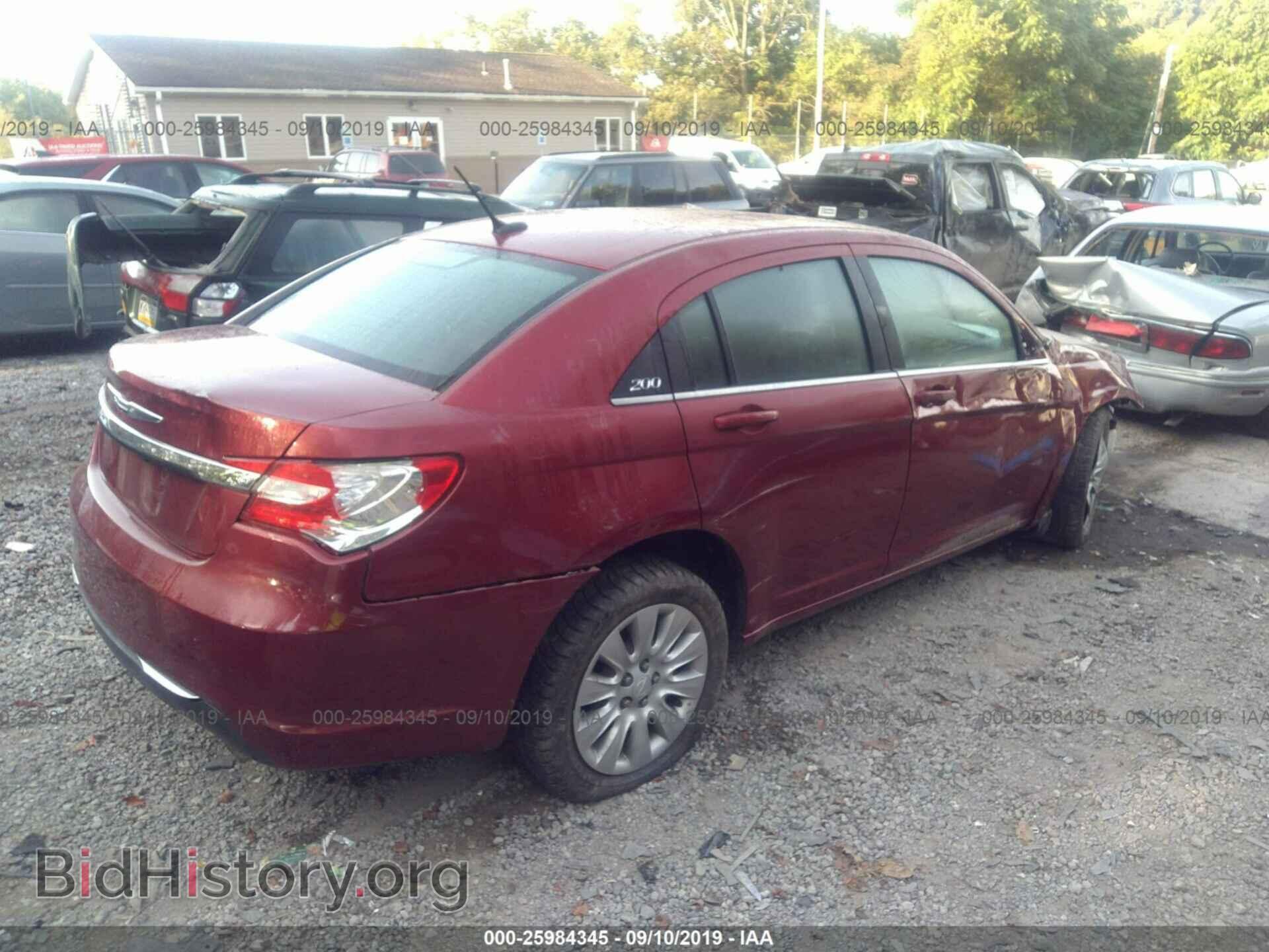 2013 CHRYSLER 200 - VIN: 1C3CCBAG3DN721910 - Photo 4
