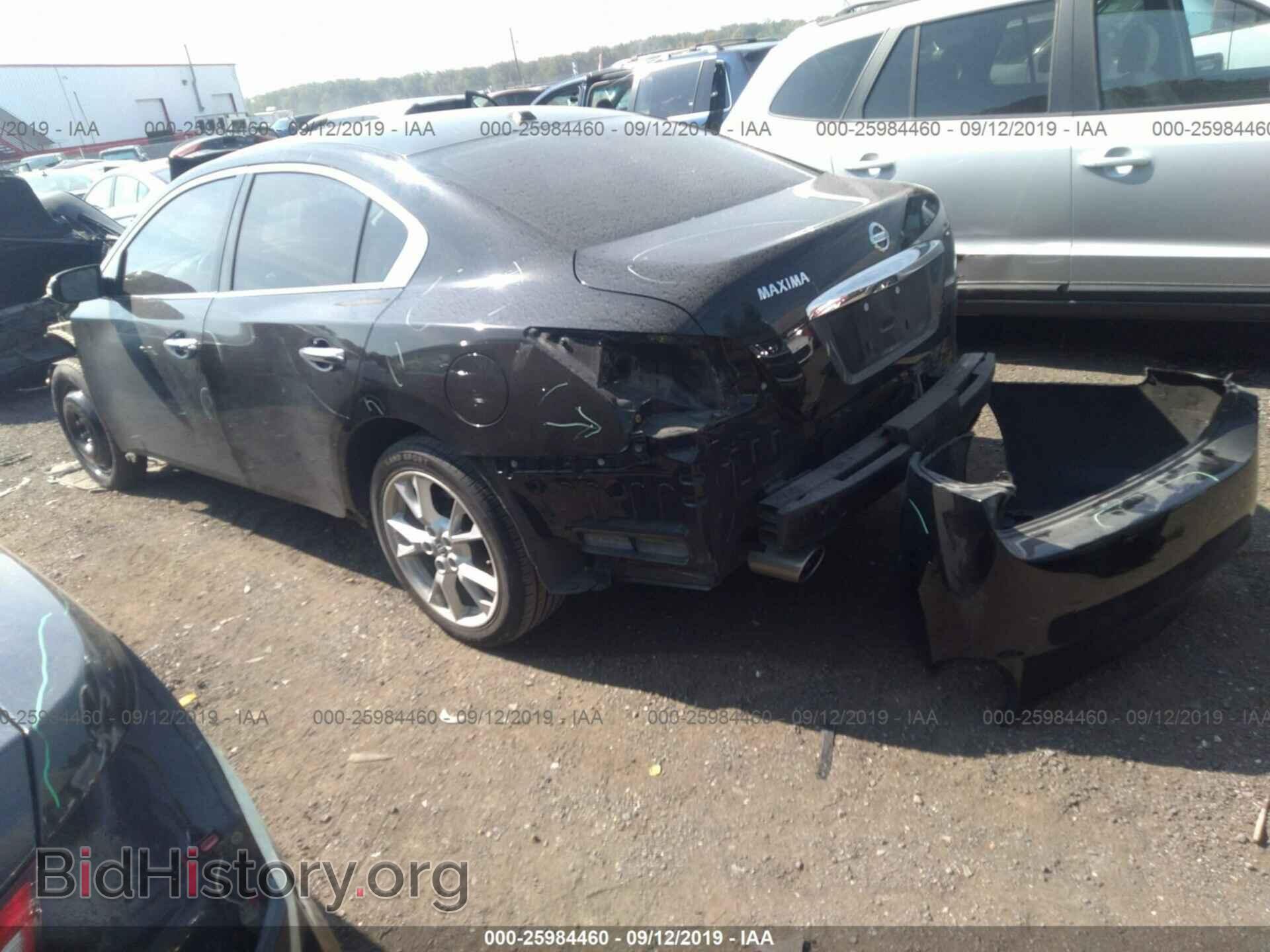 2014 NISSAN MAXIMA - VIN: 1N4AA5AP9EC492145 - Photo 3
