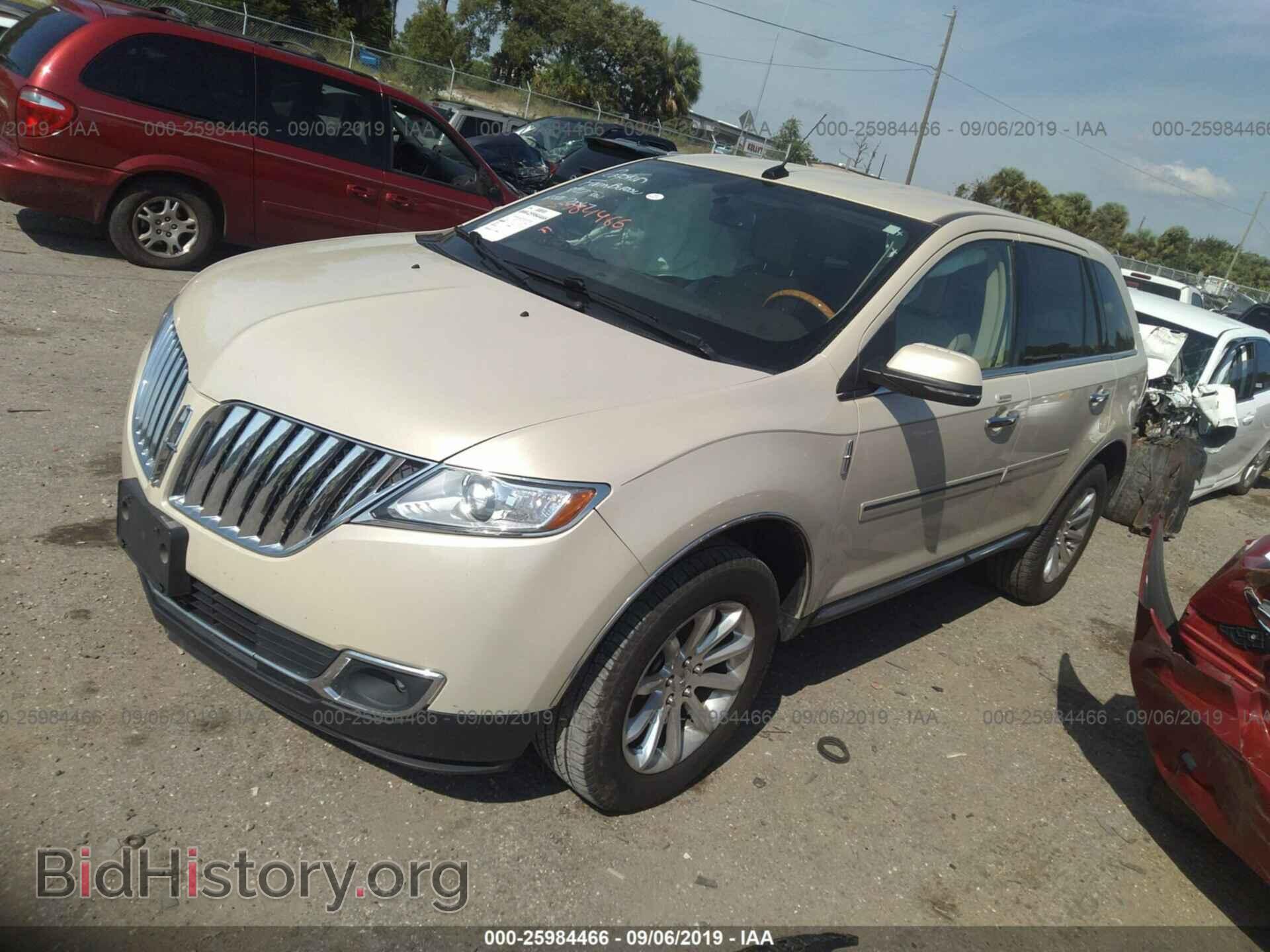 2015 LINCOLN MKX - VIN: 2LMDJ6JKXFBL33203 - Фото 2