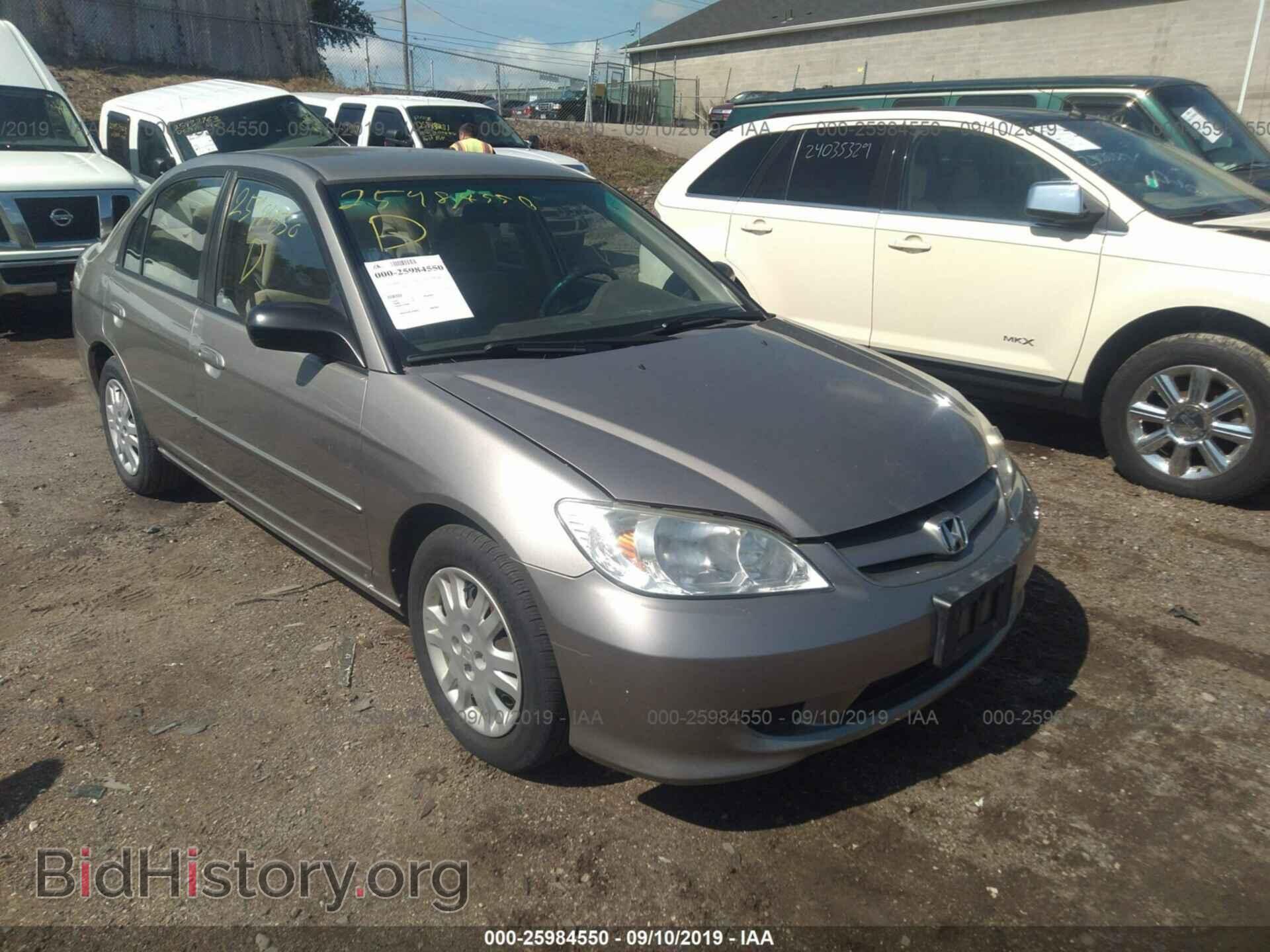 Photo 1HGES15515L021196 - HONDA CIVIC 2005