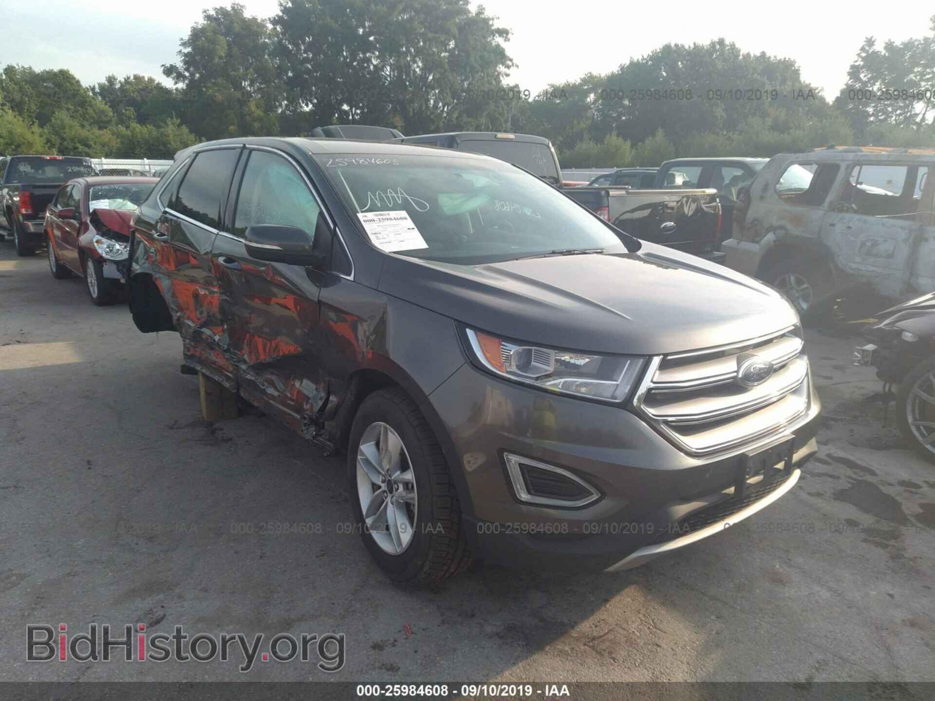 Фотография 2FMTK3J86FBB83467 - FORD EDGE 2015