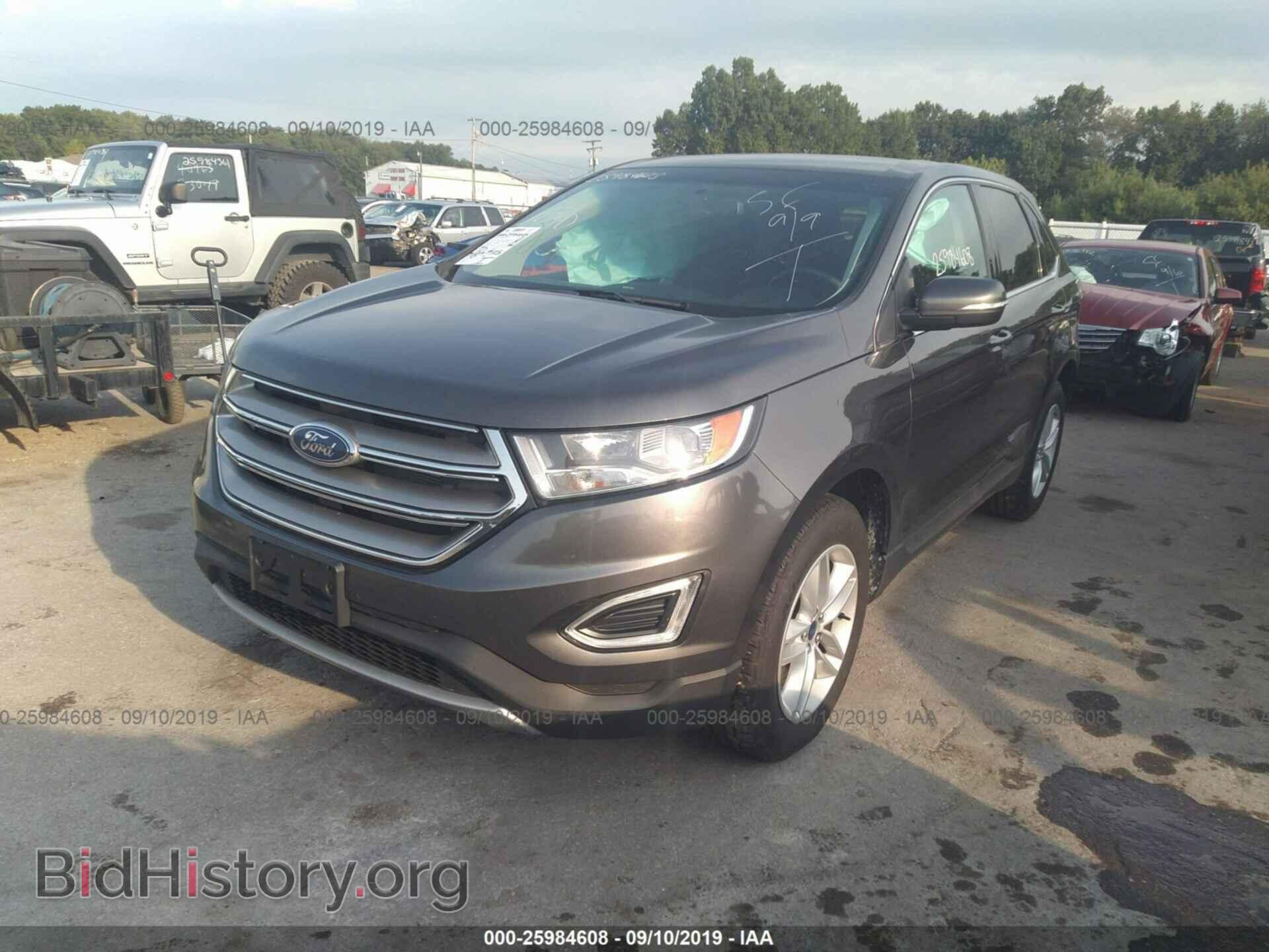 2015 FORD EDGE - VIN: 2FMTK3J86FBB83467 - Фото 2